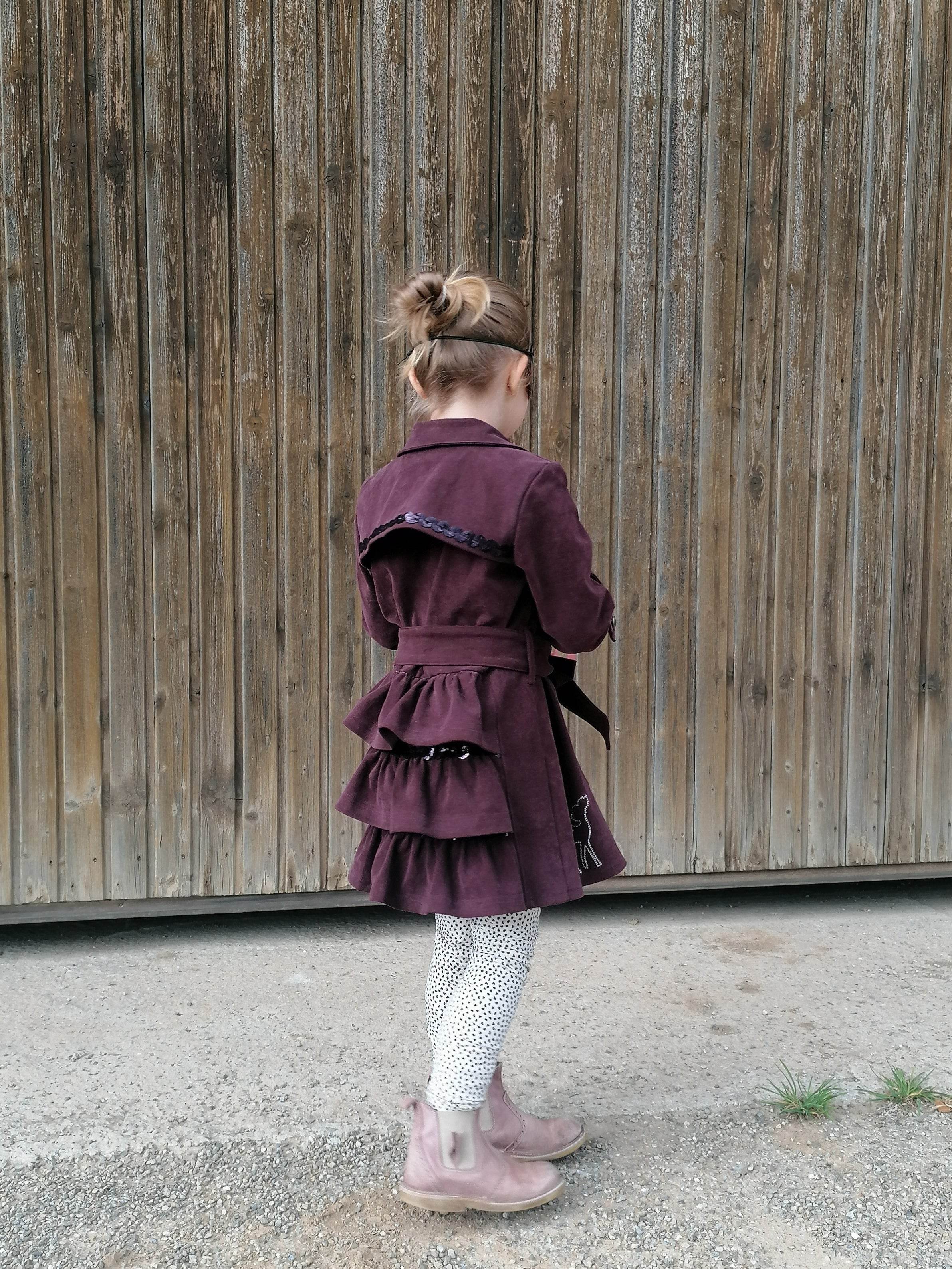 Schnittmuster Trenchcoat Leonie Gr. 86-140 - Sewando