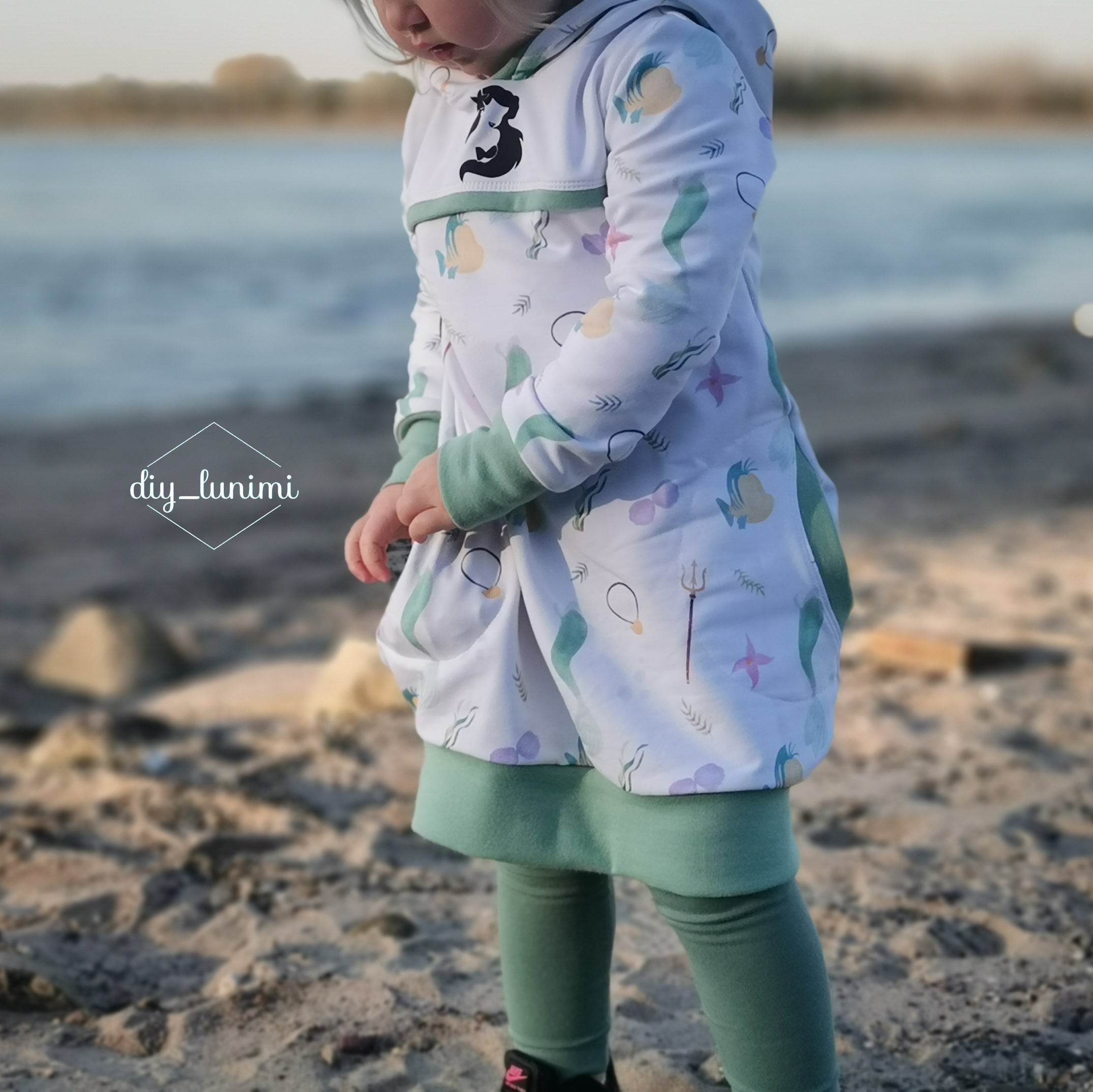Schnittmuster Sweatkleid Milli Gr. 86-110 - Sewando