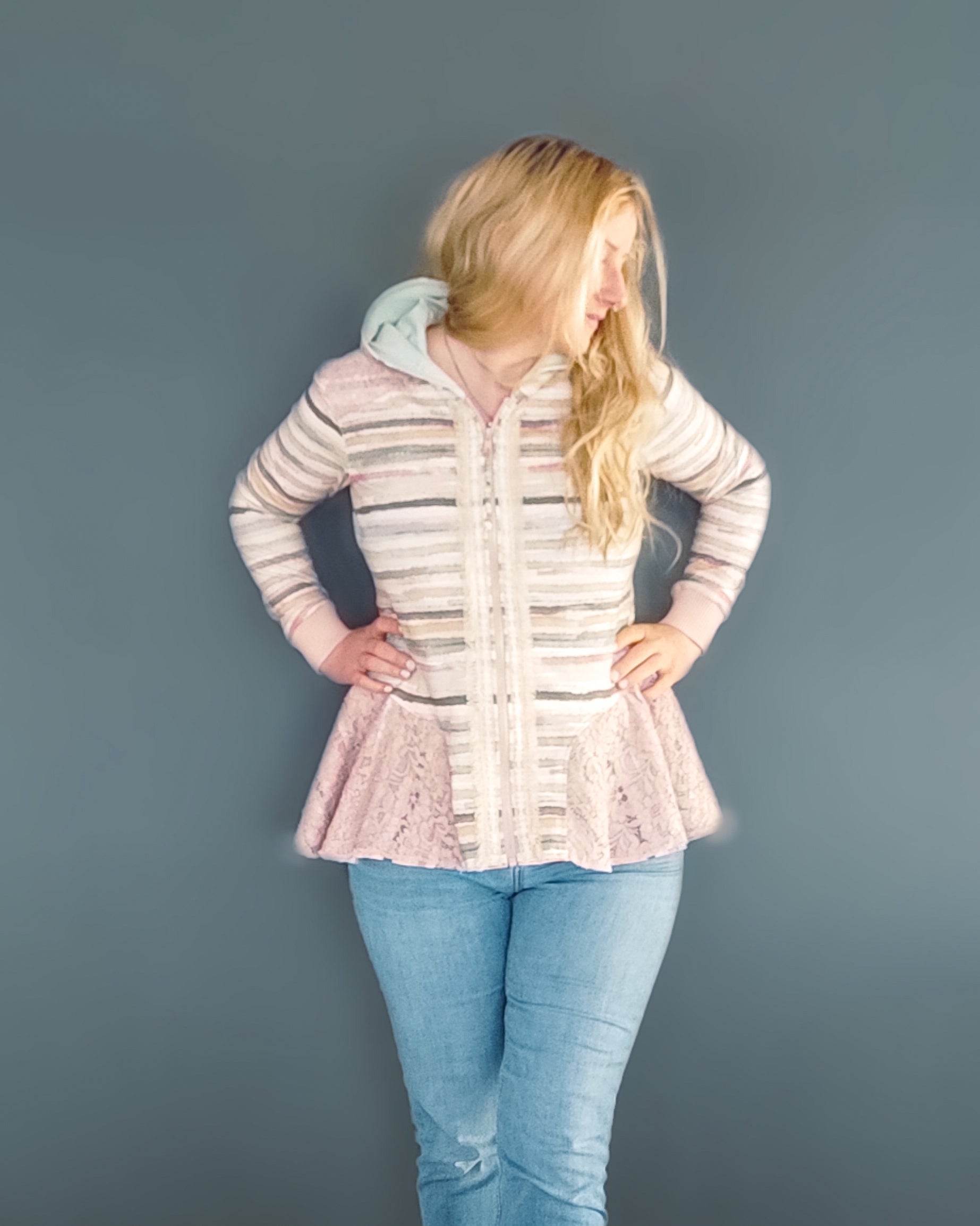 VISBY.sweatjacke | Damen | 32-48 | Schnitt : - Sewando