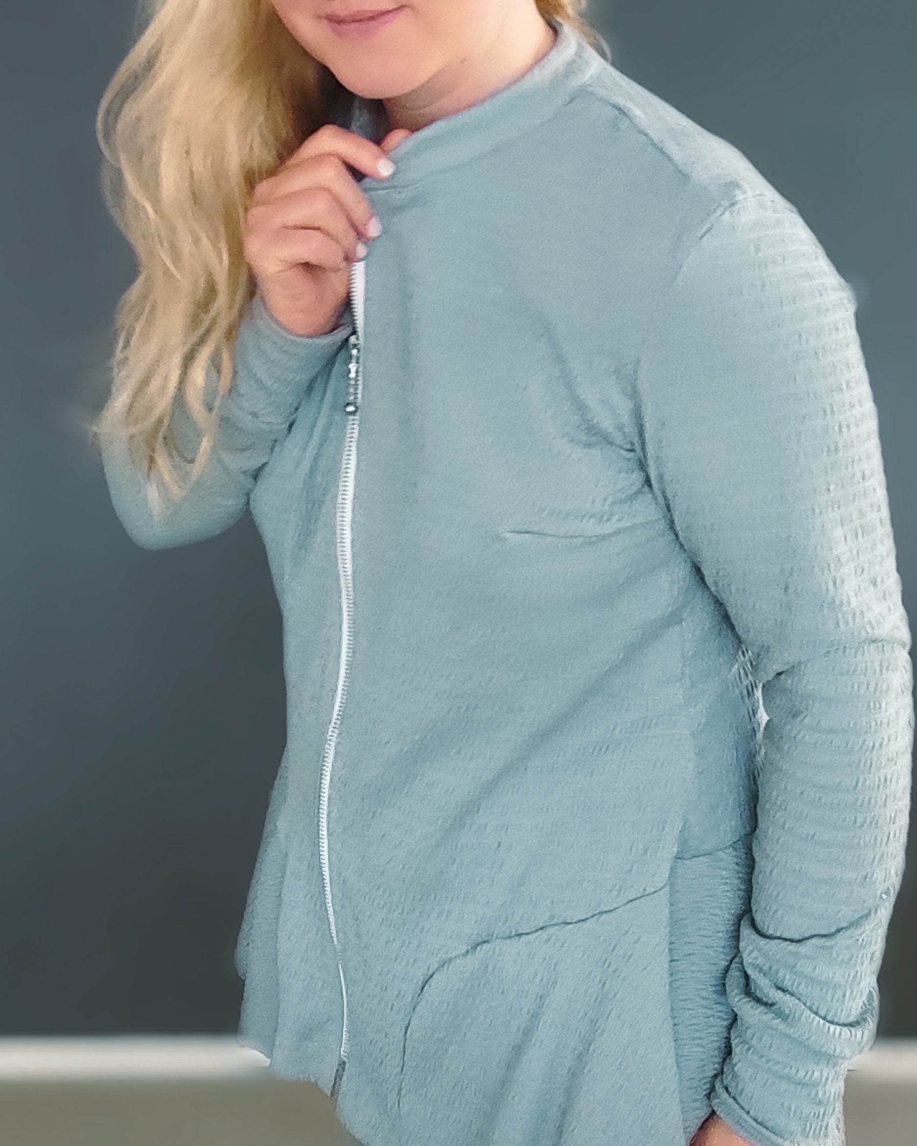 VISBY.sweatjacke | Damen | 32-48 | Schnitt : - Sewando