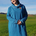 Schnittmuster Sweatkleid Elli Gr. XS-XL - Sewando