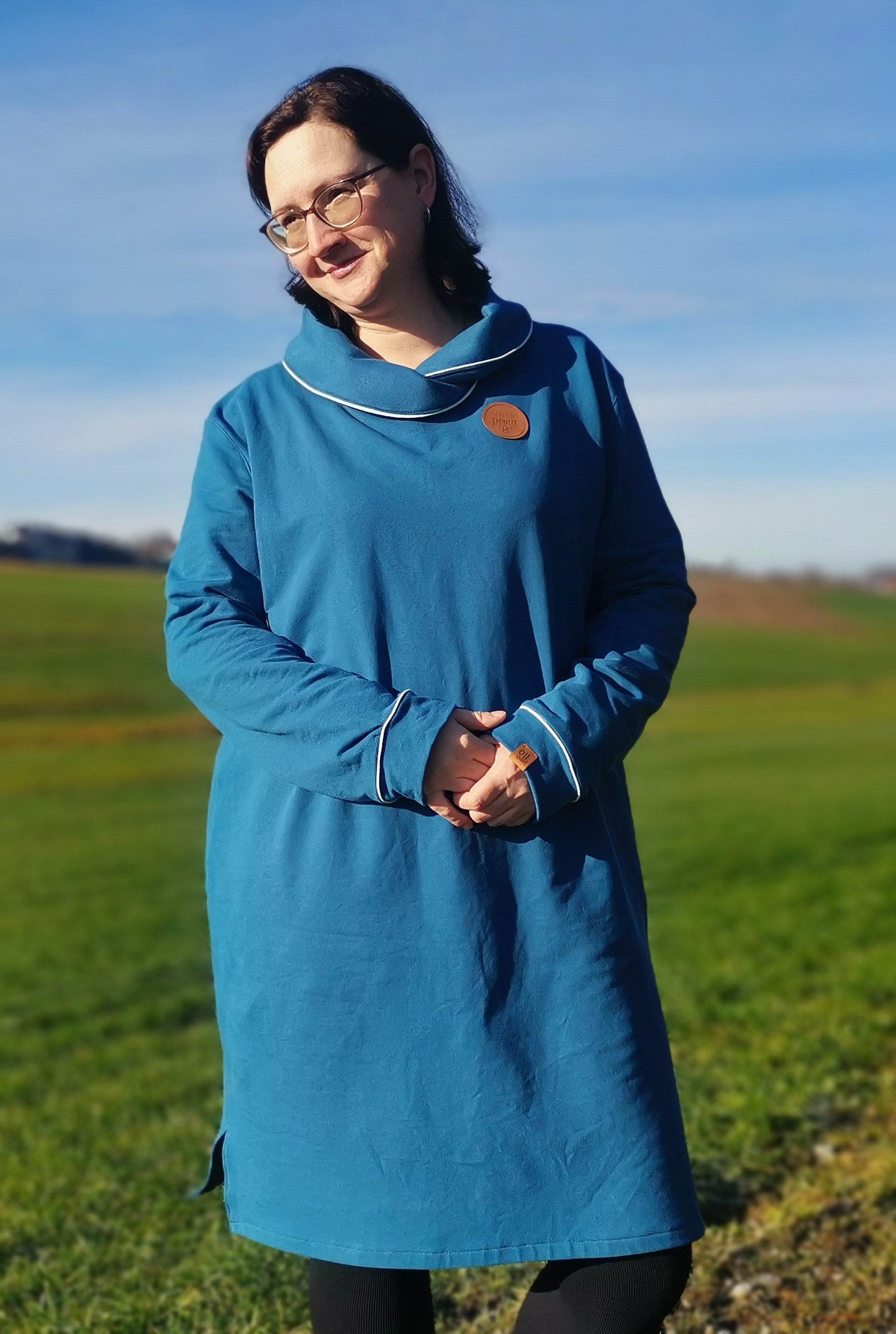 Schnittmuster Sweatkleid Elli Gr. XS-XL - Sewando