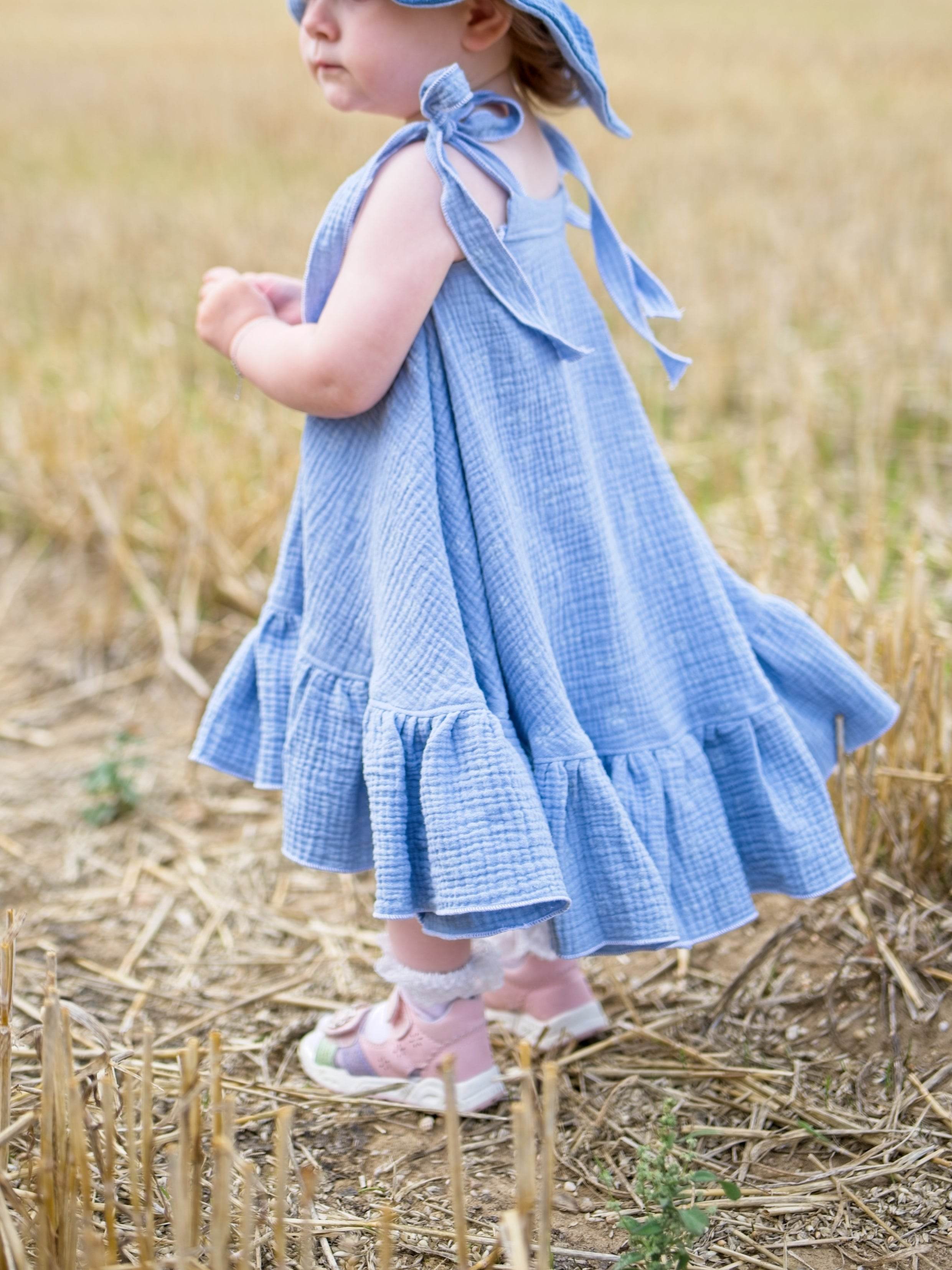 Schnittmuster Sommerkleid Charlotte Gr. 86-140 - Sewando
