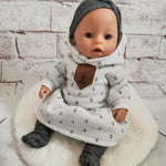 Schnittmuster Puppe Sweatkleid Tina MiniMe - Sewando