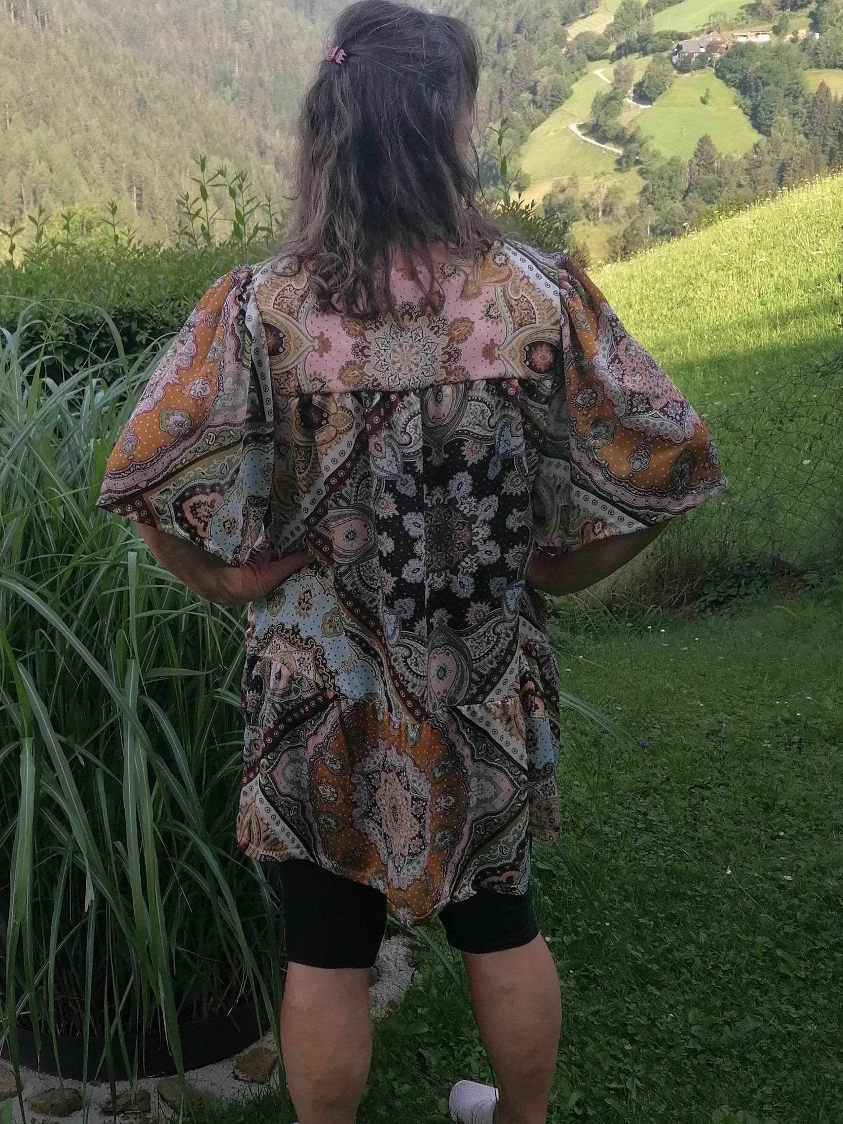 Schnittmuster Bluse POPPY - mit Puffärmeln und Variante Tunika und Kleid | Gr. 32-50 (PDF) - Sewando