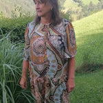 Schnittmuster Bluse POPPY - mit Puffärmeln und Variante Tunika und Kleid | Gr. 32-50 (PDF) - Sewando