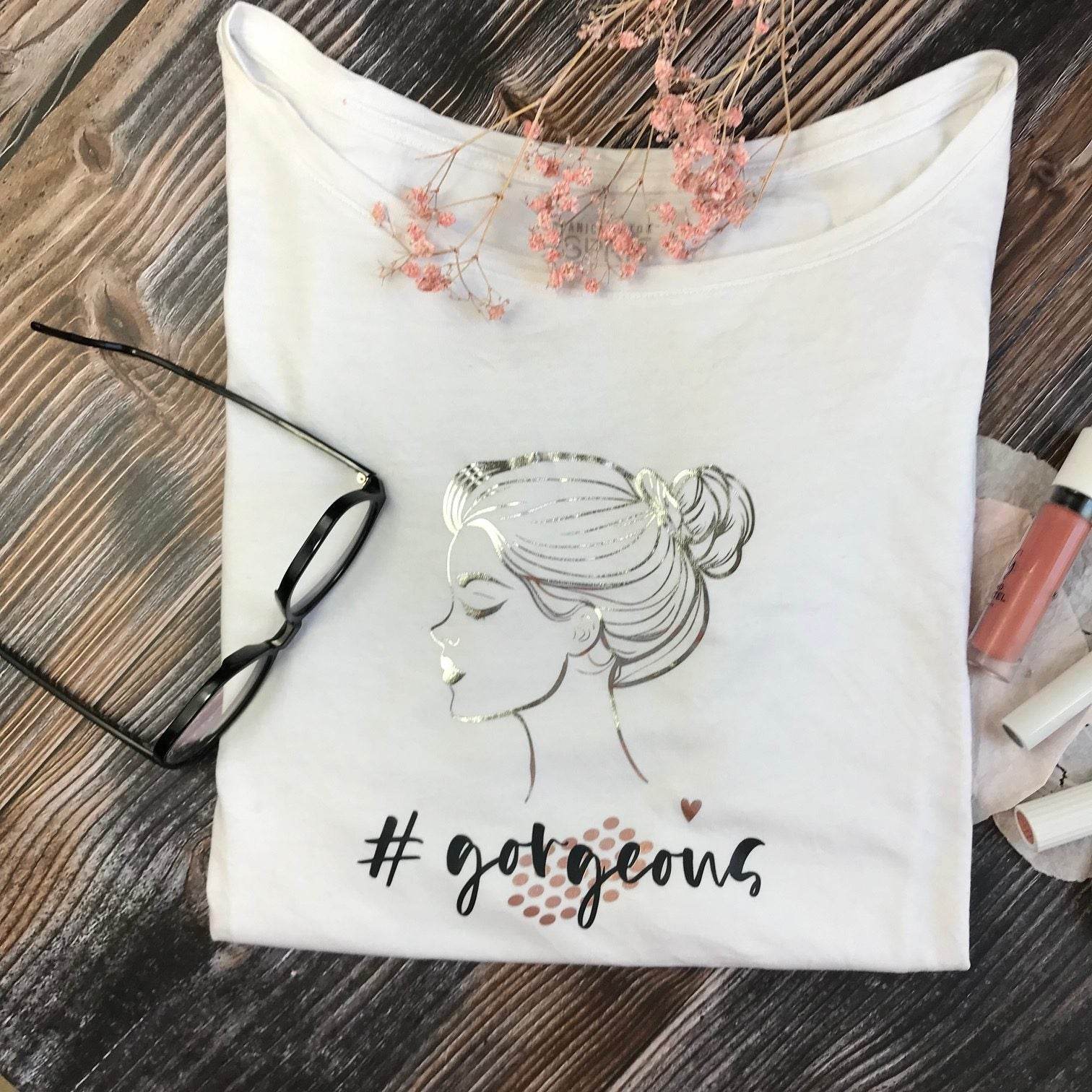 Frau mit Bun - Sprüche - Plotterdatei - Sewando
