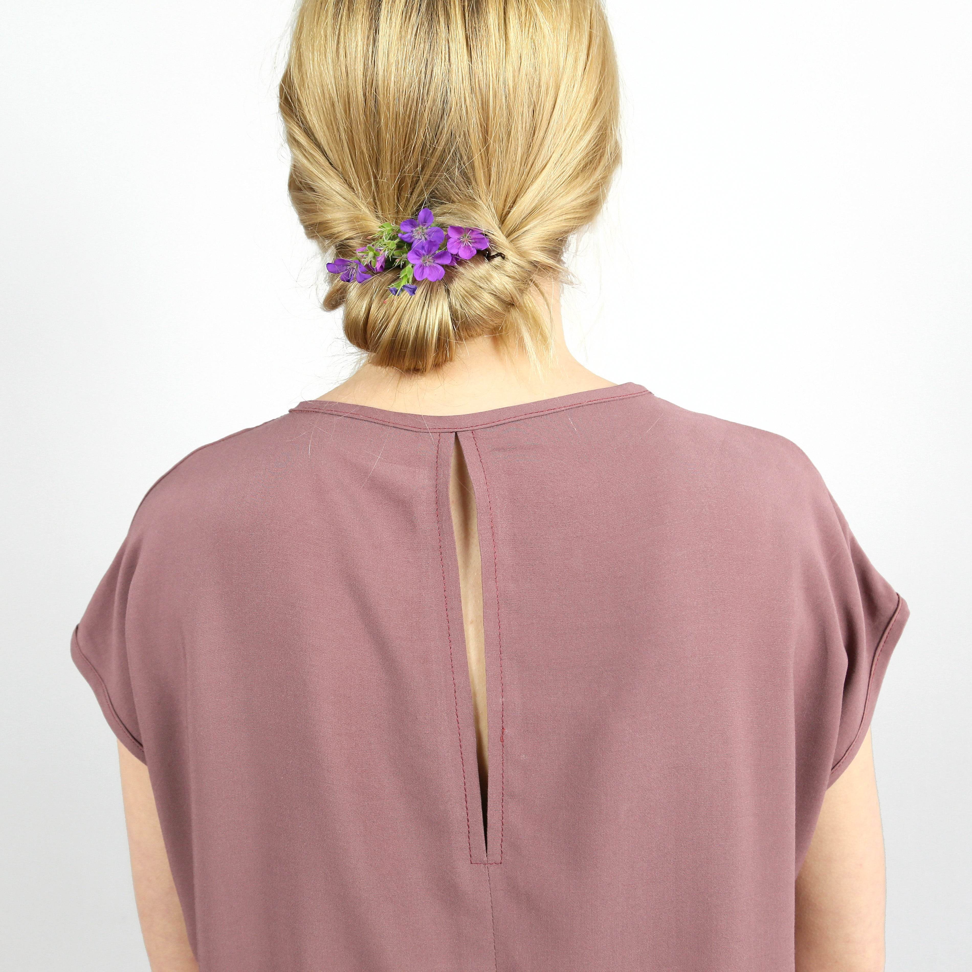 Blusenshirt FRAU ILVIE | Schnittmuster Gr. XS-XL - Sewando