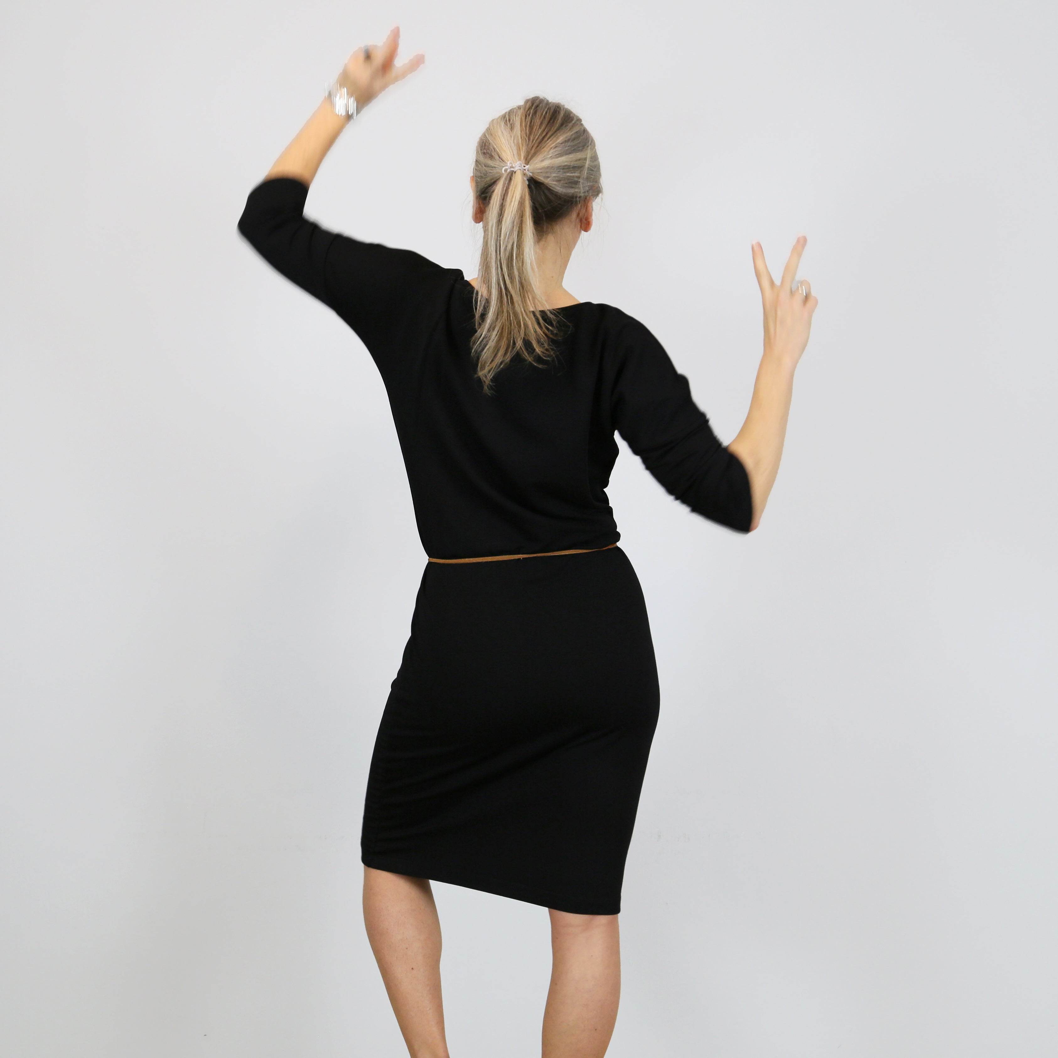 Sweatkleid FRAU ELLY | Schnittmuster Gr. XS-XXL - Sewando