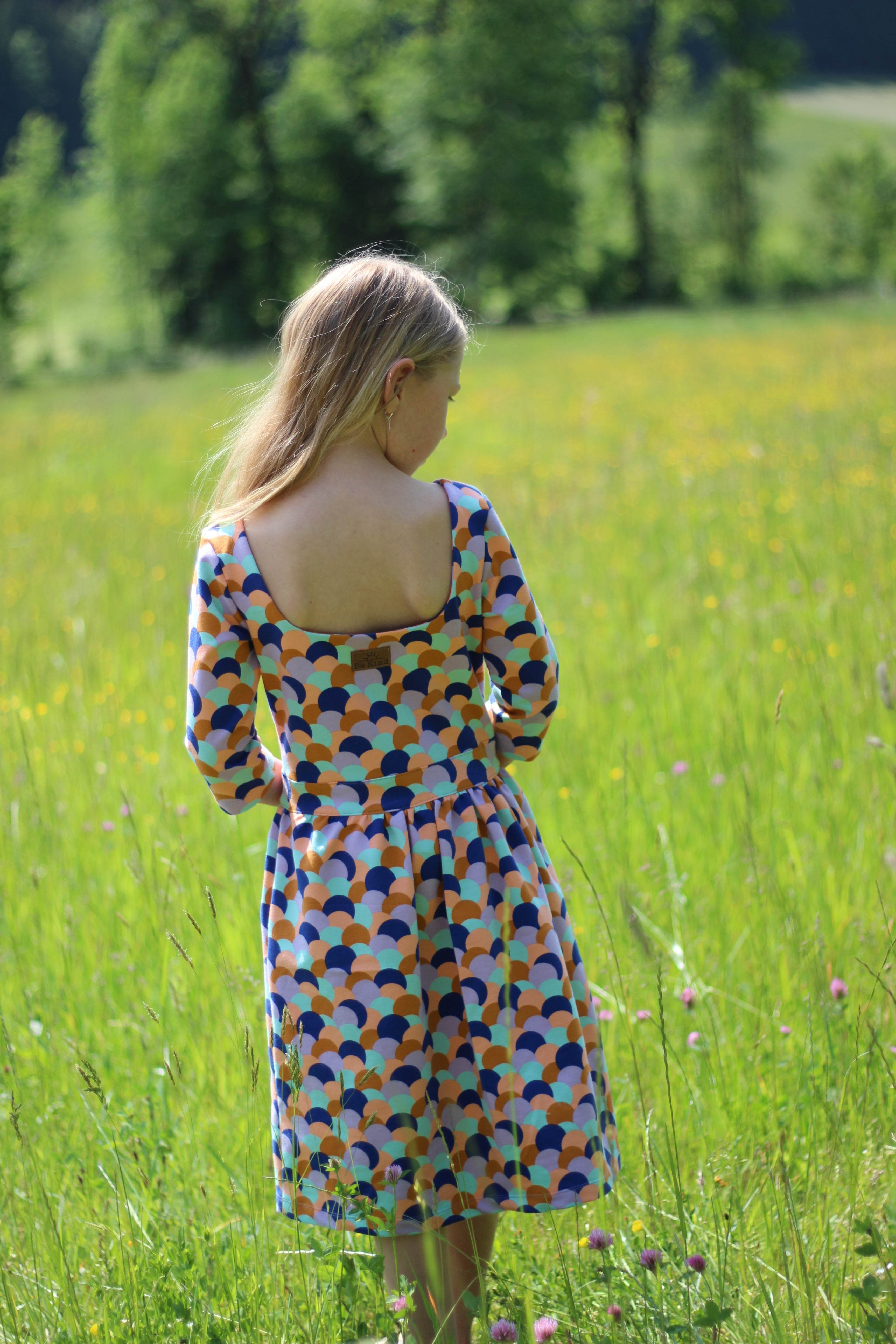 Schnittmuster Kleid Jana MiniMe Gr. 86-140 - Sewando