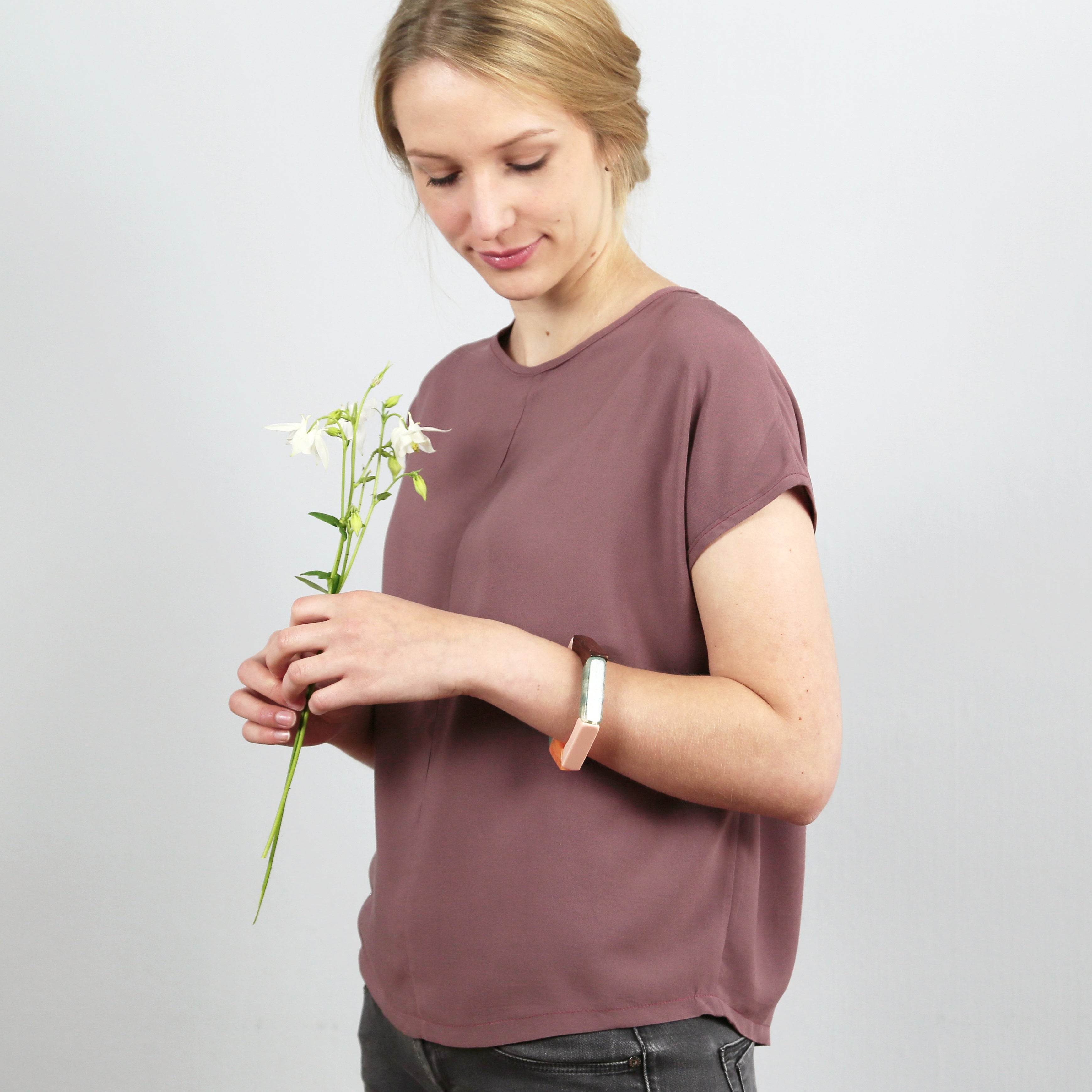 Blusenshirt FRAU ILVIE | Schnittmuster Gr. XS-XL - Sewando
