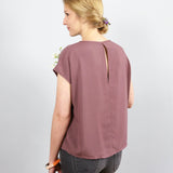 Blusenshirt FRAU ILVIE | Schnittmuster Gr. XS-XL - Sewando