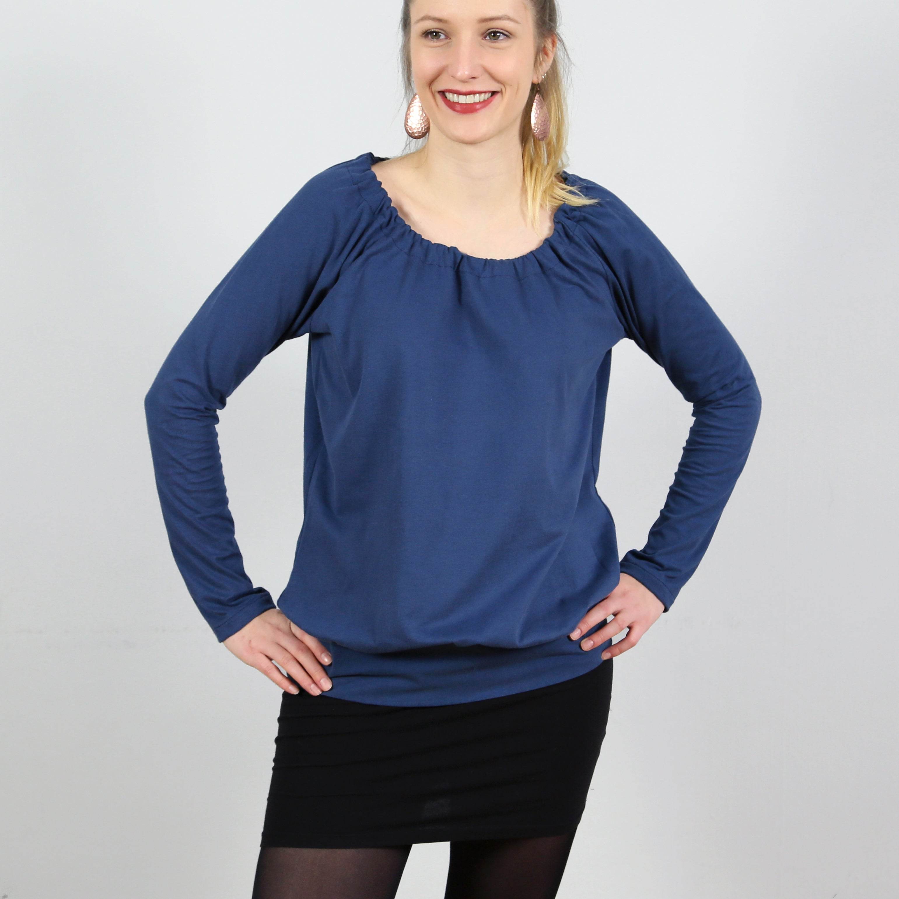Raglanshirt FRAU EMMA | Schnittmuster Gr. S-XXL - Sewando