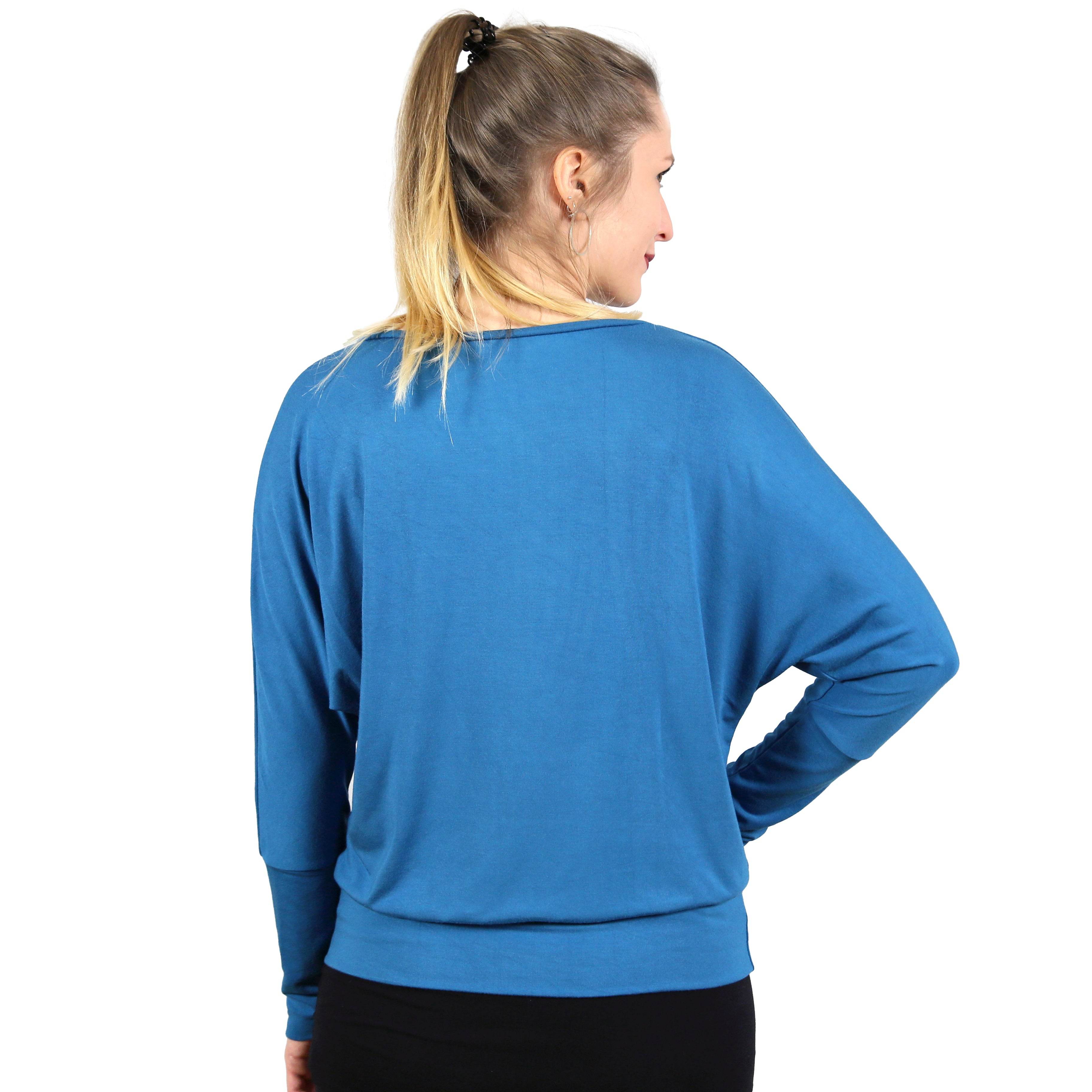 Fledermausshirt FRAU USEDOM | Schnittmuster Gr. XS-XL - Sewando