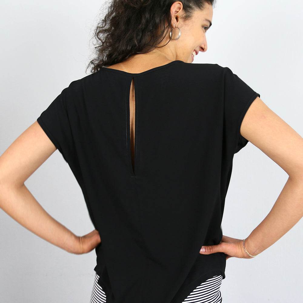 Blusenshirt FRAU ILVIE | Schnittmuster Gr. XS-XL - Sewando