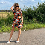 Nähanleitung HOLLY - Kleid/Tunika im Kaftanlook mit Bindeband - Gr. 34-44 - Sewando