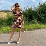 Nähanleitung HOLLY - Kleid/Tunika im Kaftanlook mit Bindeband - Gr. 34-44 - Sewando