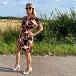 Nähanleitung HOLLY - Kleid/Tunika im Kaftanlook mit Bindeband - Gr. 34-44 - Sewando