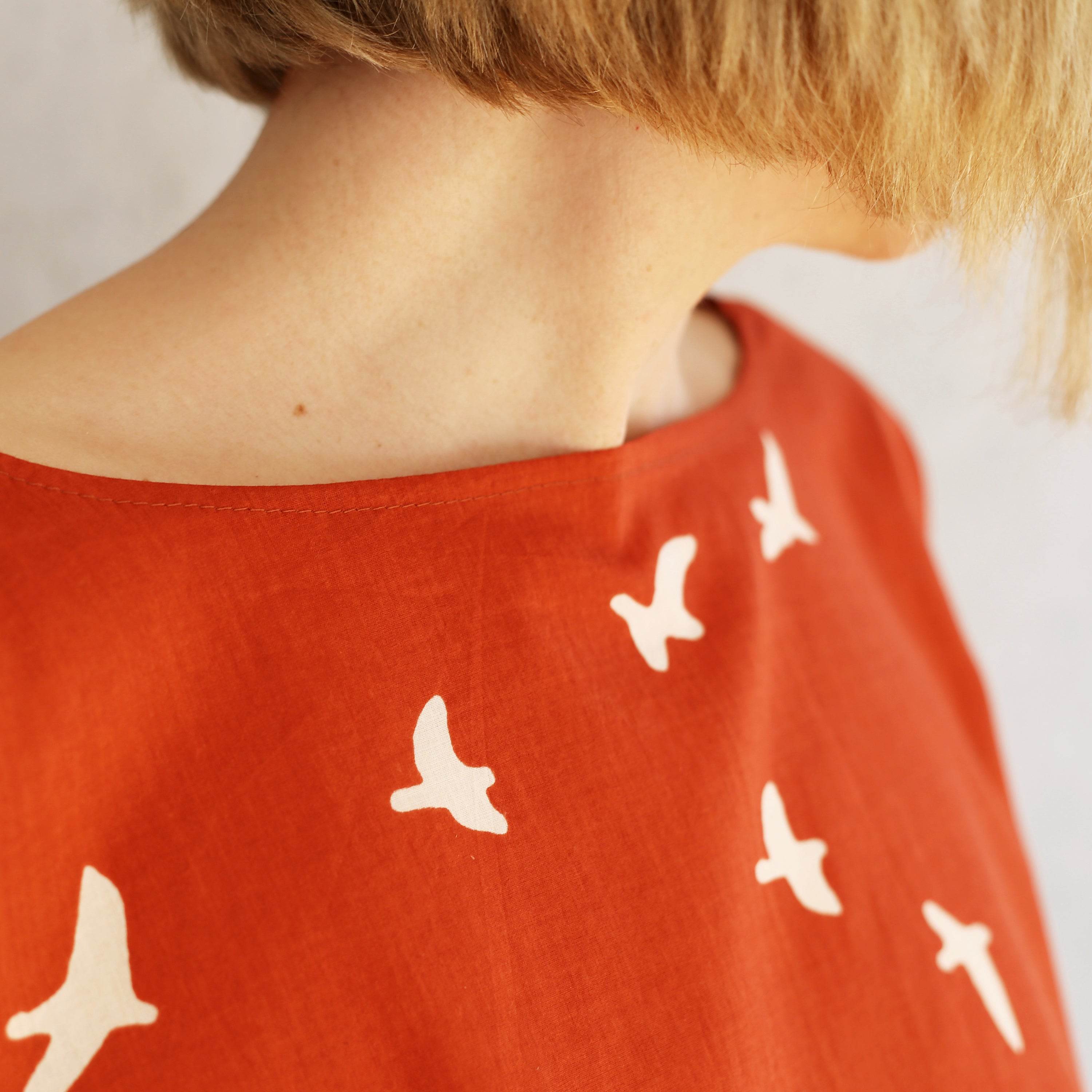 Bluse FRAU AIKO | Schnittmuster Gr. XXS-L : - Sewando