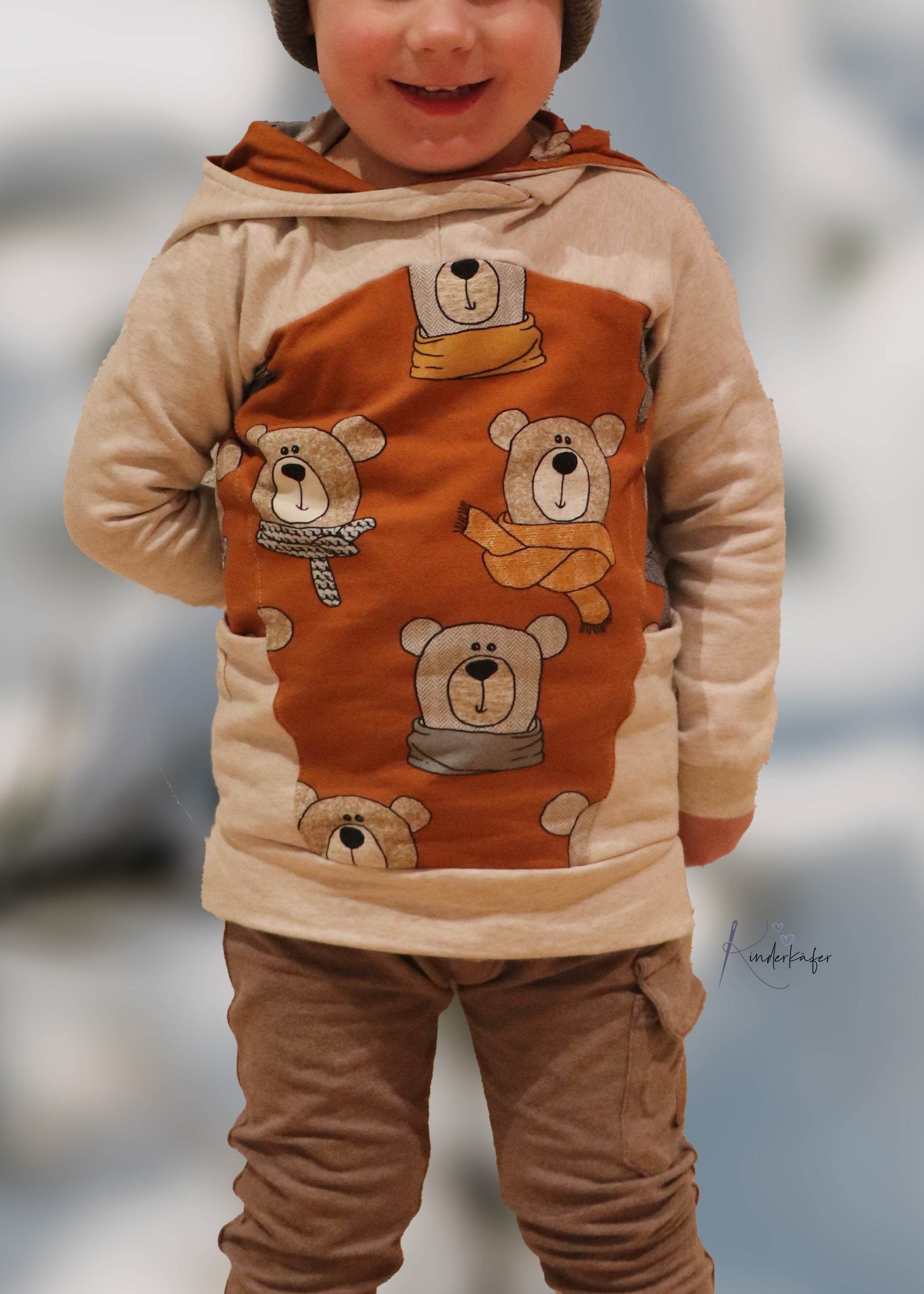 Schnittmuster Sweater Robin Gr. 86-140 - Sewando