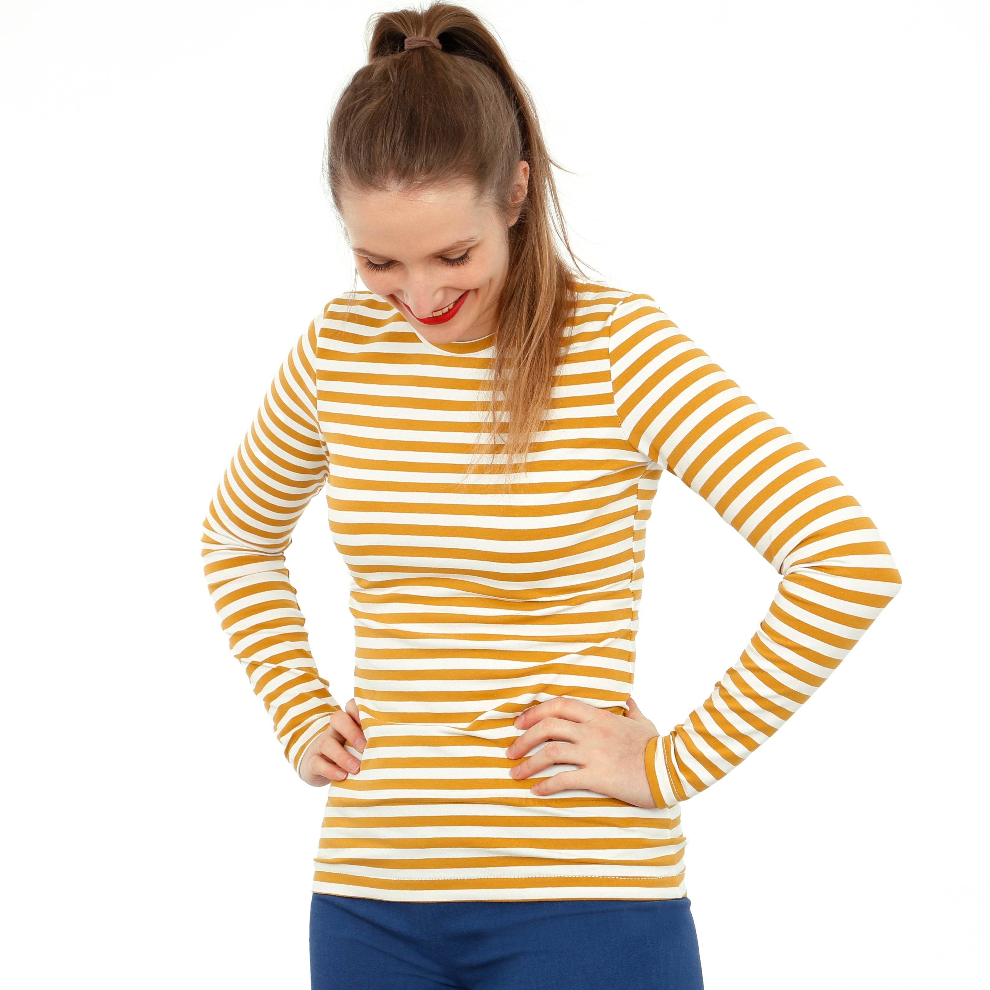 Basicshirt FRAU TANIA | Schnittmuster Gr. XS – XXL - Sewando