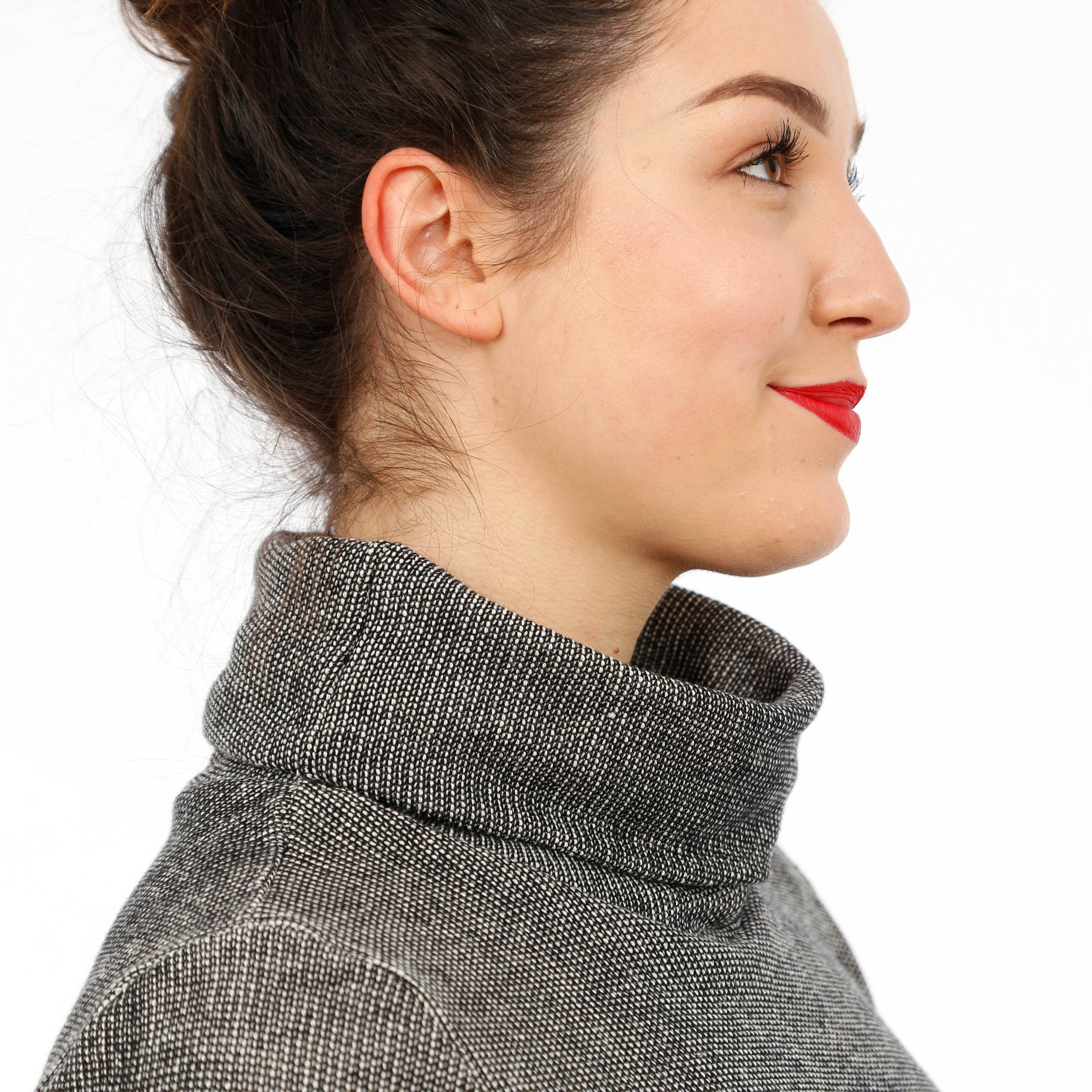 Rollkragenpulli FRAU DÖRTE | Schnittmuster Gr. XS-XXL - Sewando