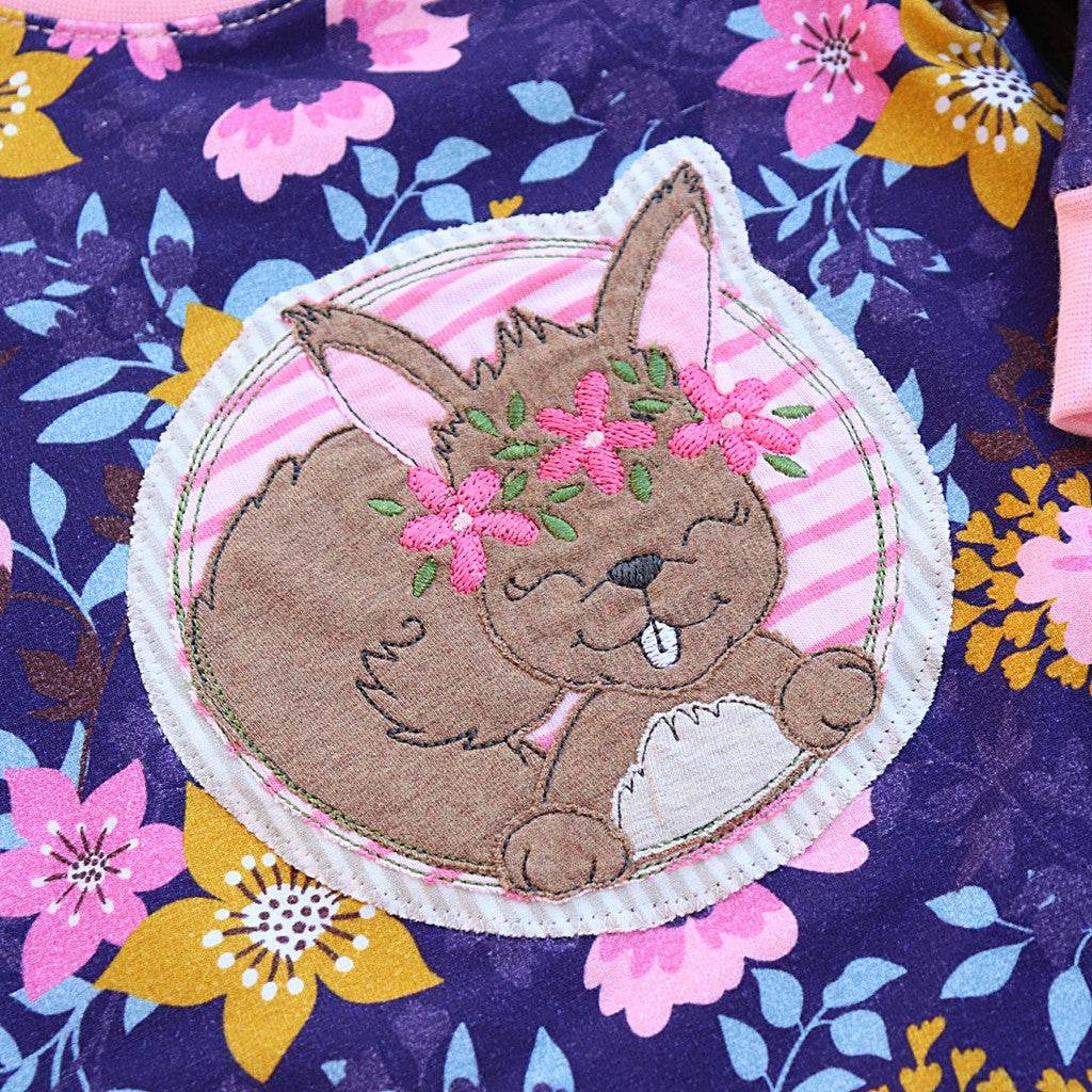 Stickdatei Hörnchen - Rahmen 13x18 - Sewando