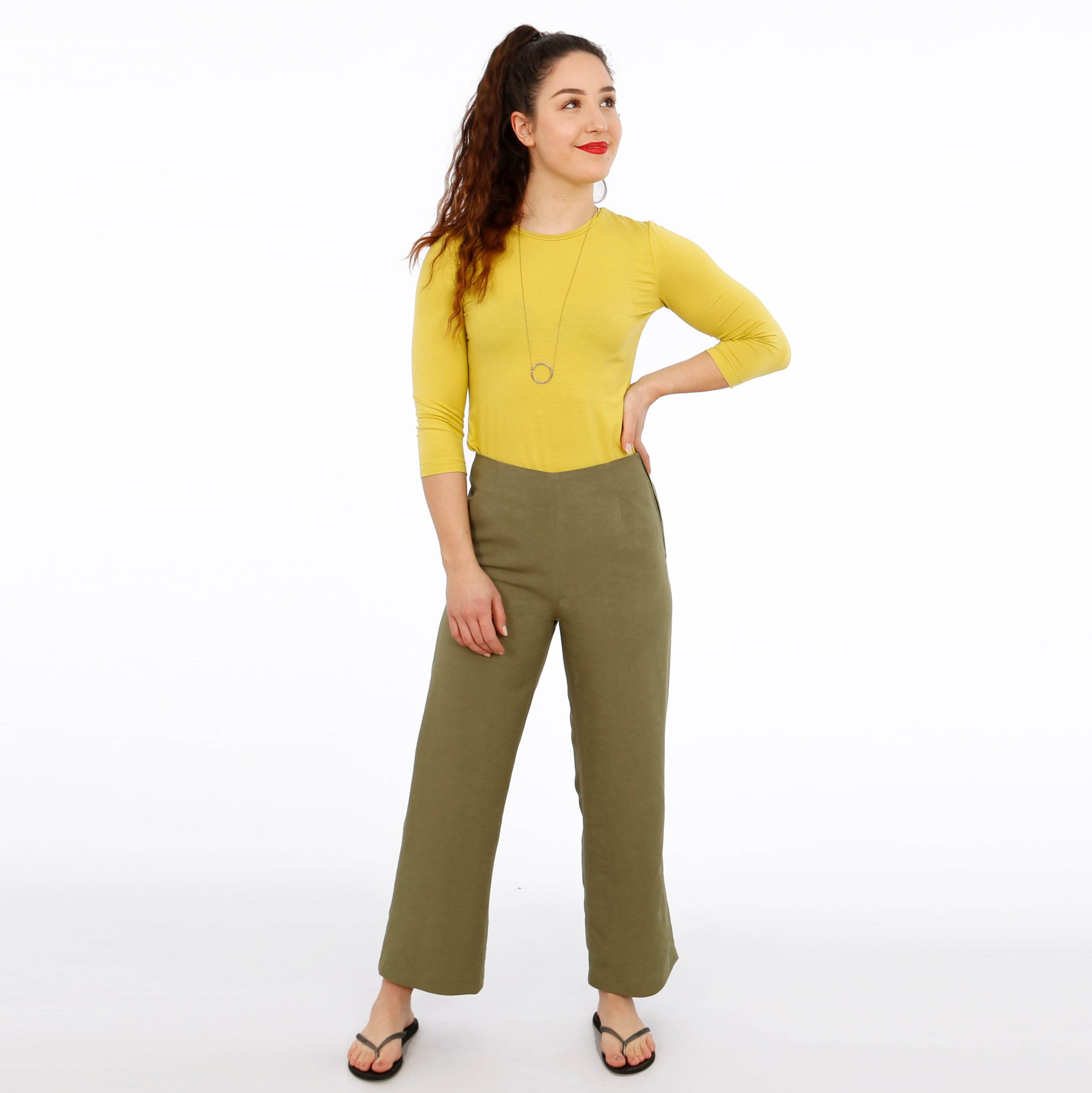 Hose FRAU ELENA | Schnittmuster Gr. XS-XXL : - Sewando