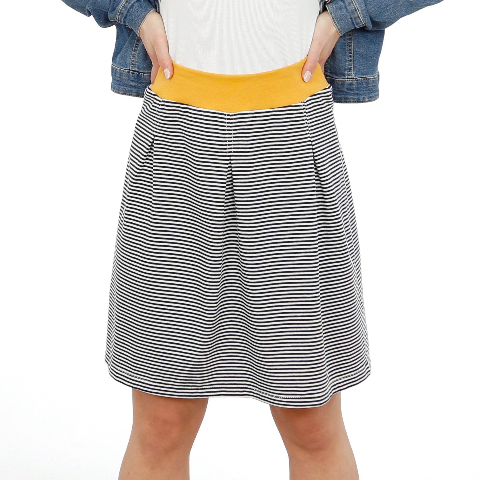Jerseyrock FRAU ANTJE | Schnittmuster Gr. XS – L - Sewando