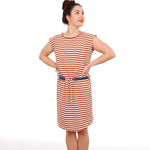 Jerseykleid FRAU JULIE | Schnittmuster Gr. XS-XL - Sewando
