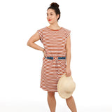 Jerseykleid FRAU JULIE | Schnittmuster Gr. XS-XL - Sewando