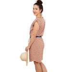 Jerseykleid FRAU JULIE | Schnittmuster Gr. XS-XL - Sewando