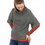 Rollkragenpulli FRAU DÖRTE | Schnittmuster Gr. XS-XXL - Sewando