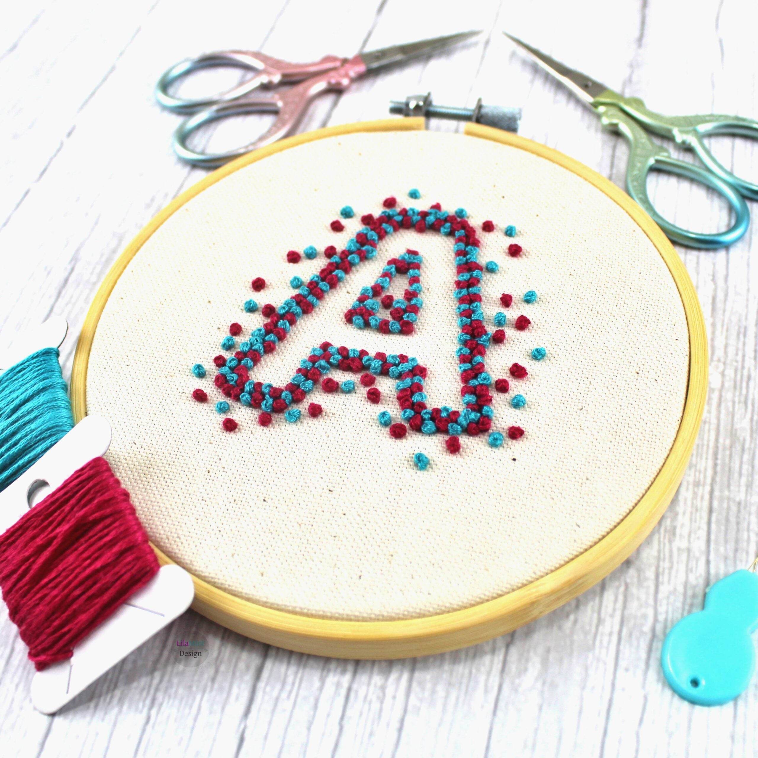 eBook Stickvorlage Monogram A-Z Handstickvorlage - Sewando