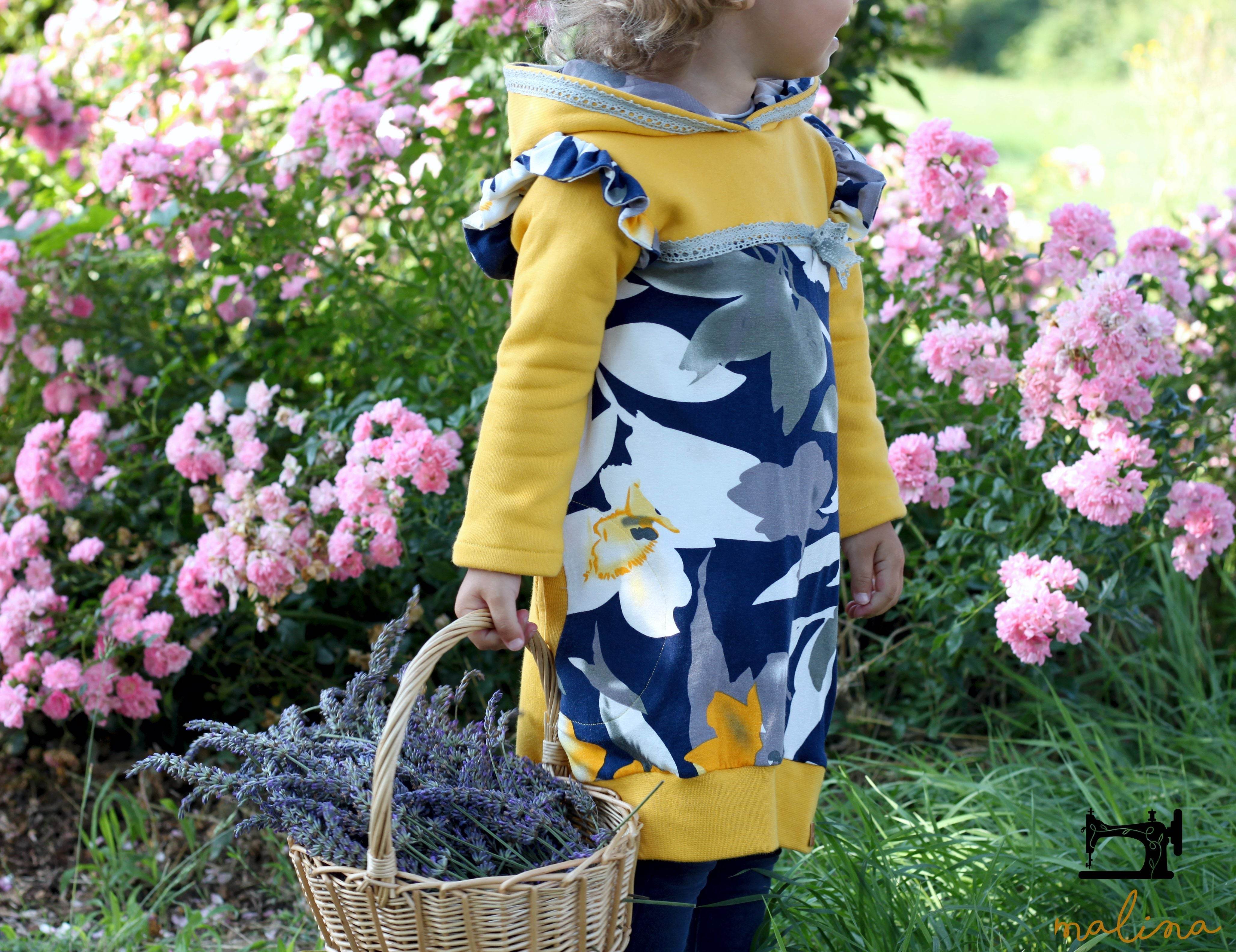 Schnittmuster Sweatkleid Milli Gr. 86-110 - Sewando