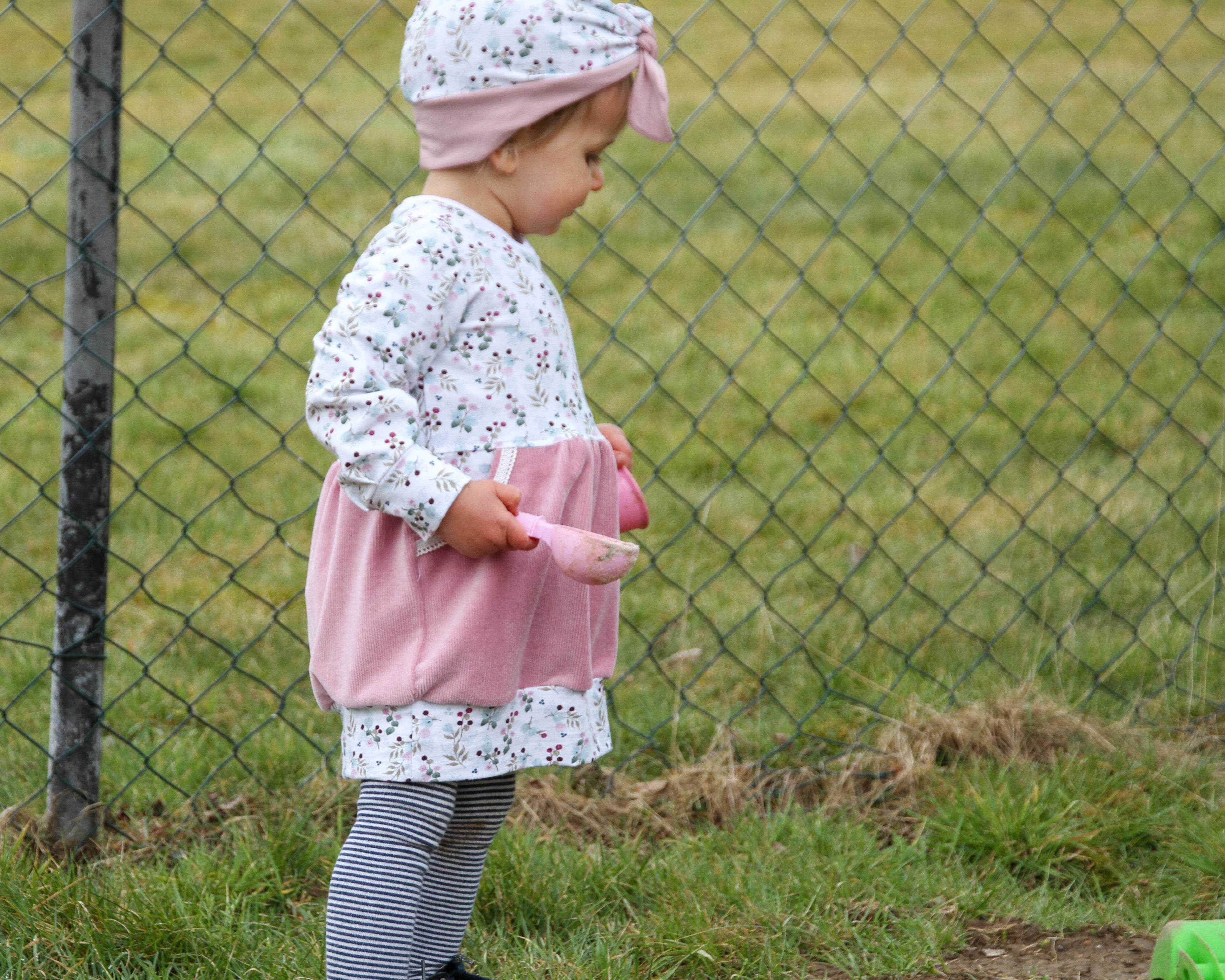 Schnittmuster KleiderElla Sweatkleid Gr. 80-140 - Sewando