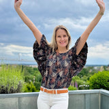 Nähanleitung SUNNY - Sommertop - Minimal-Waste-Schnittmuster - Gr. 34-44 : - Sewando