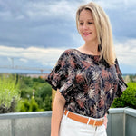 Nähanleitung SUNNY - Sommertop - Minimal-Waste-Schnittmuster - Gr. 34-44 : - Sewando