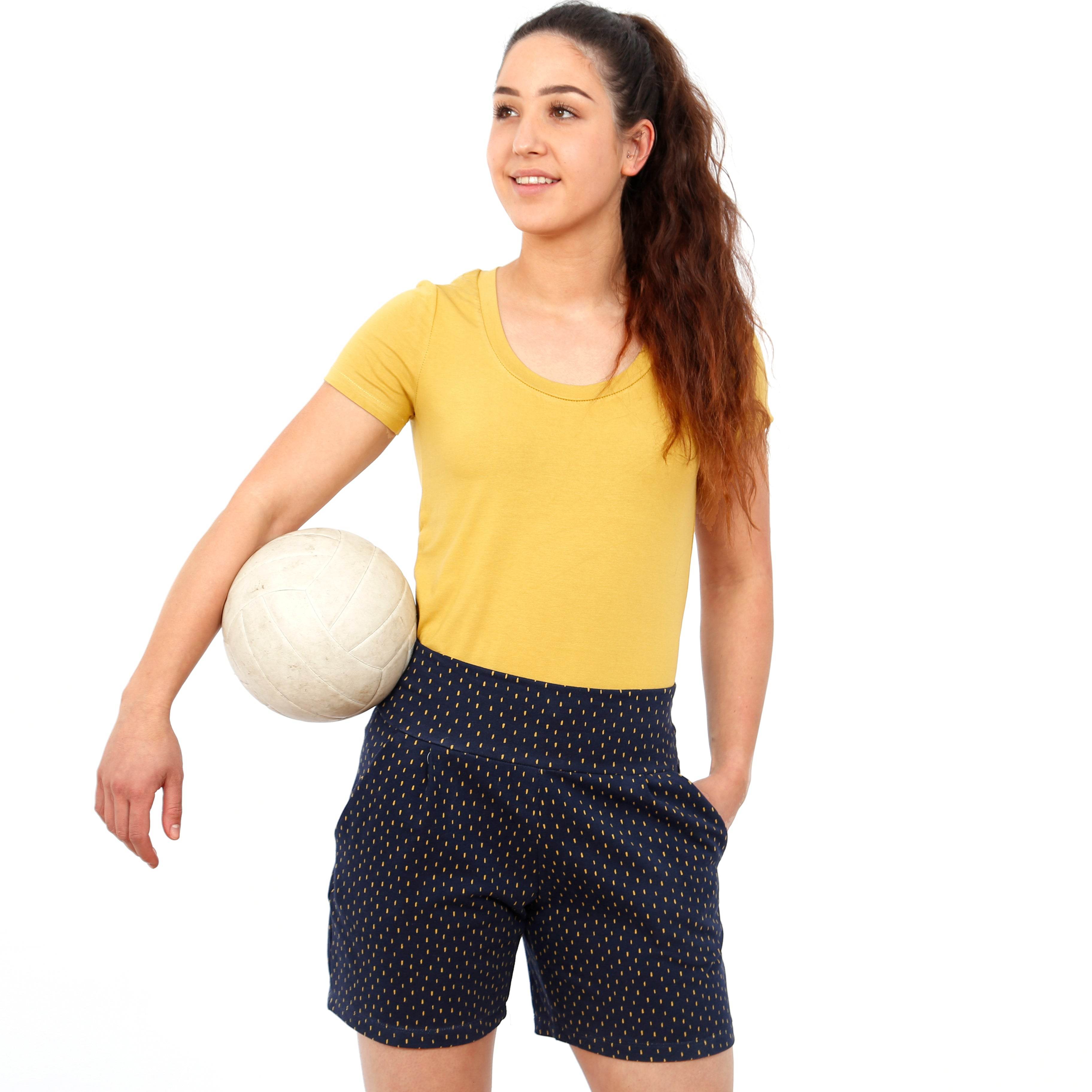 Sweatshorts FRAU GESA | Schnittmuster Gr. XS-XXL : - Sewando