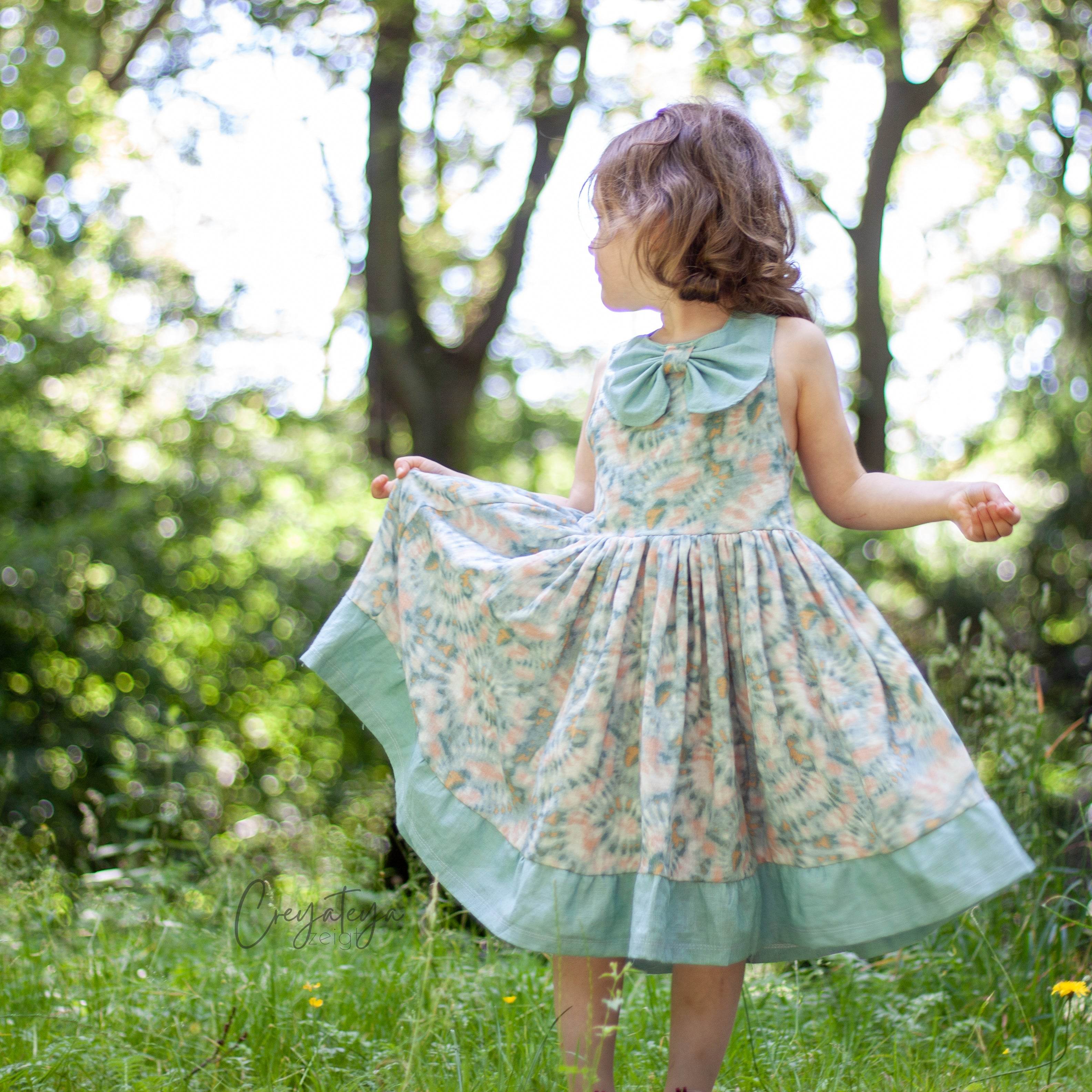 Schnittmuster Kleid Belle Gr. 86-140 - Sewando