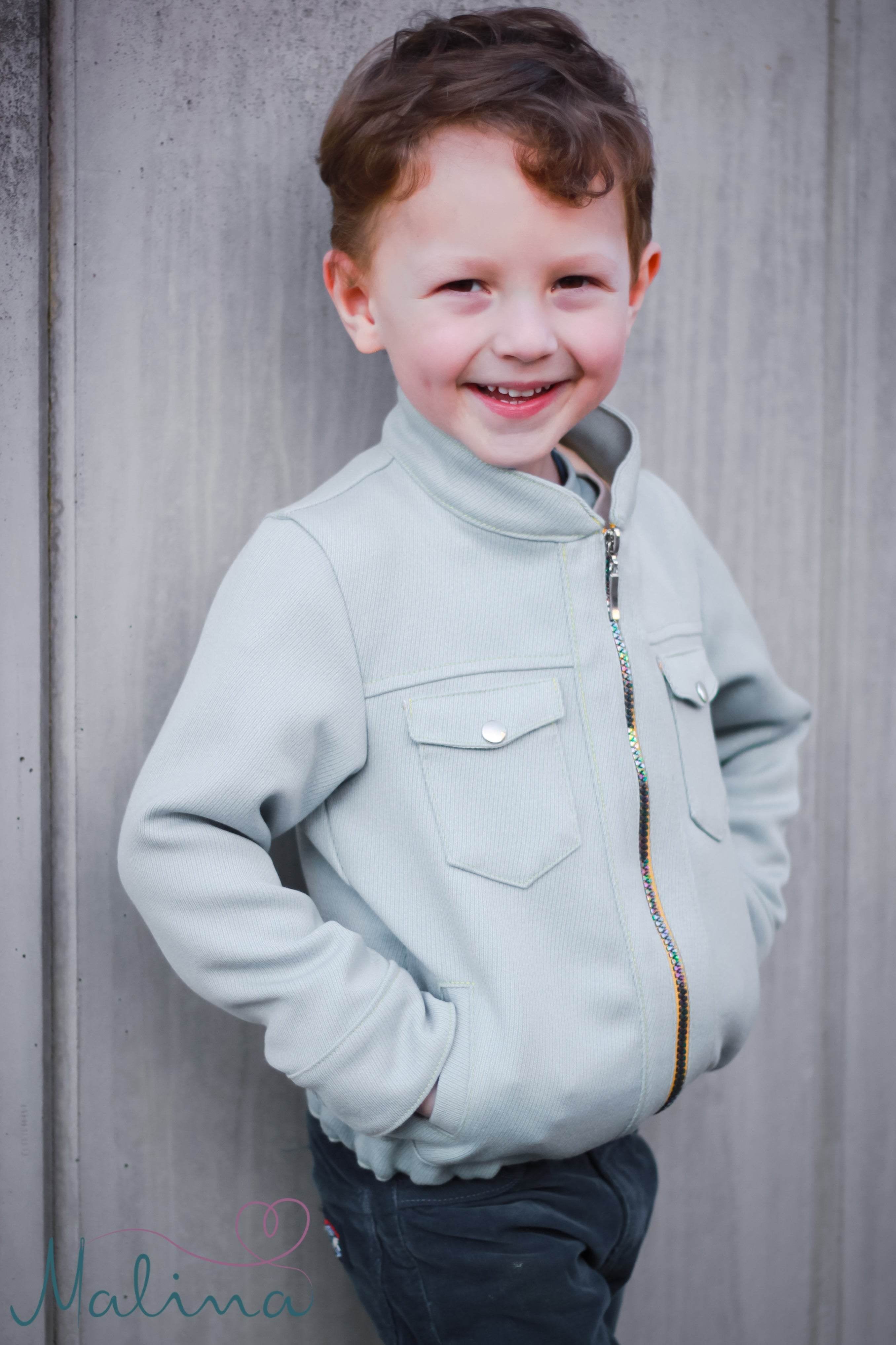 Schnittmuster Jacke Angelo Gr. 86-140 - Sewando
