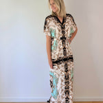 Nähanleitung HOLLY - Kleid/Tunika im Kaftanlook mit Bindeband - Gr. 34-44 - Sewando