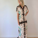 Nähanleitung HOLLY - Kleid/Tunika im Kaftanlook mit Bindeband - Gr. 34-44 - Sewando