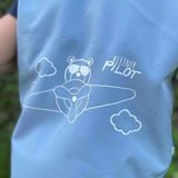 Plotterdatei  Laserdatei und Digistamp "Pilotenbär" [Digital]