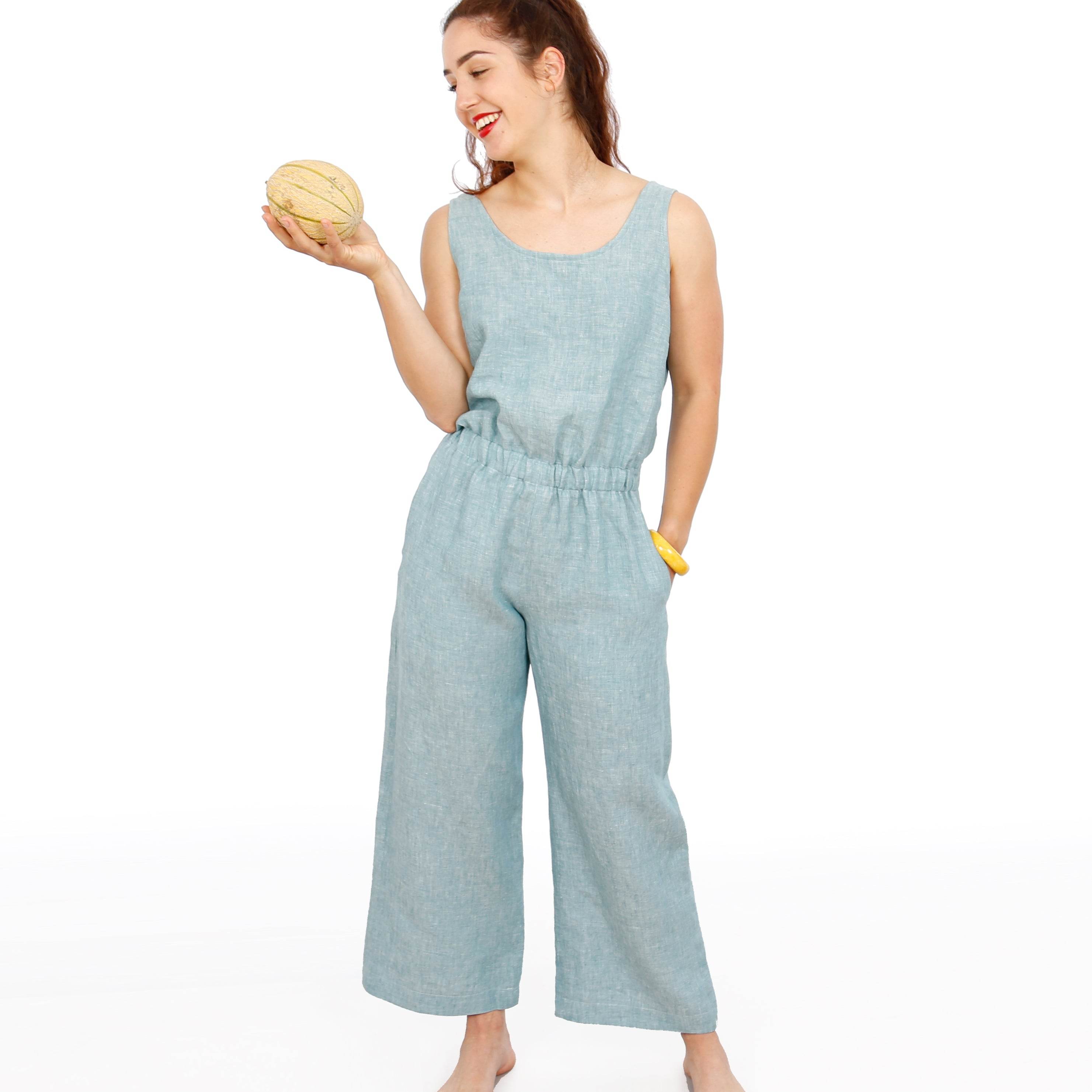 Jumpsuit FRAU LEYLA | Schnittmuster XS-XXL : - Sewando