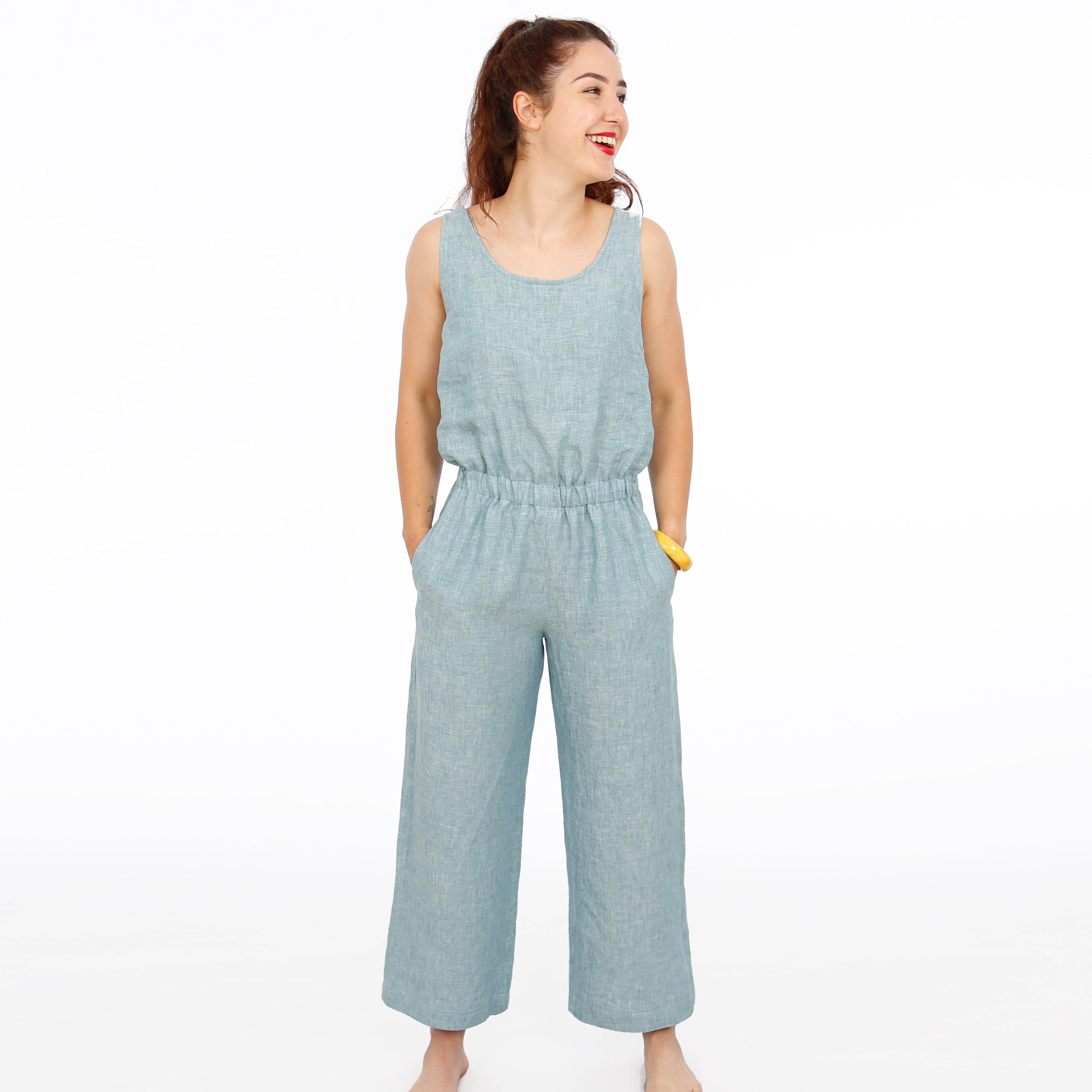 Jumpsuit FRAU LEYLA | Schnittmuster XS-XXL : - Sewando