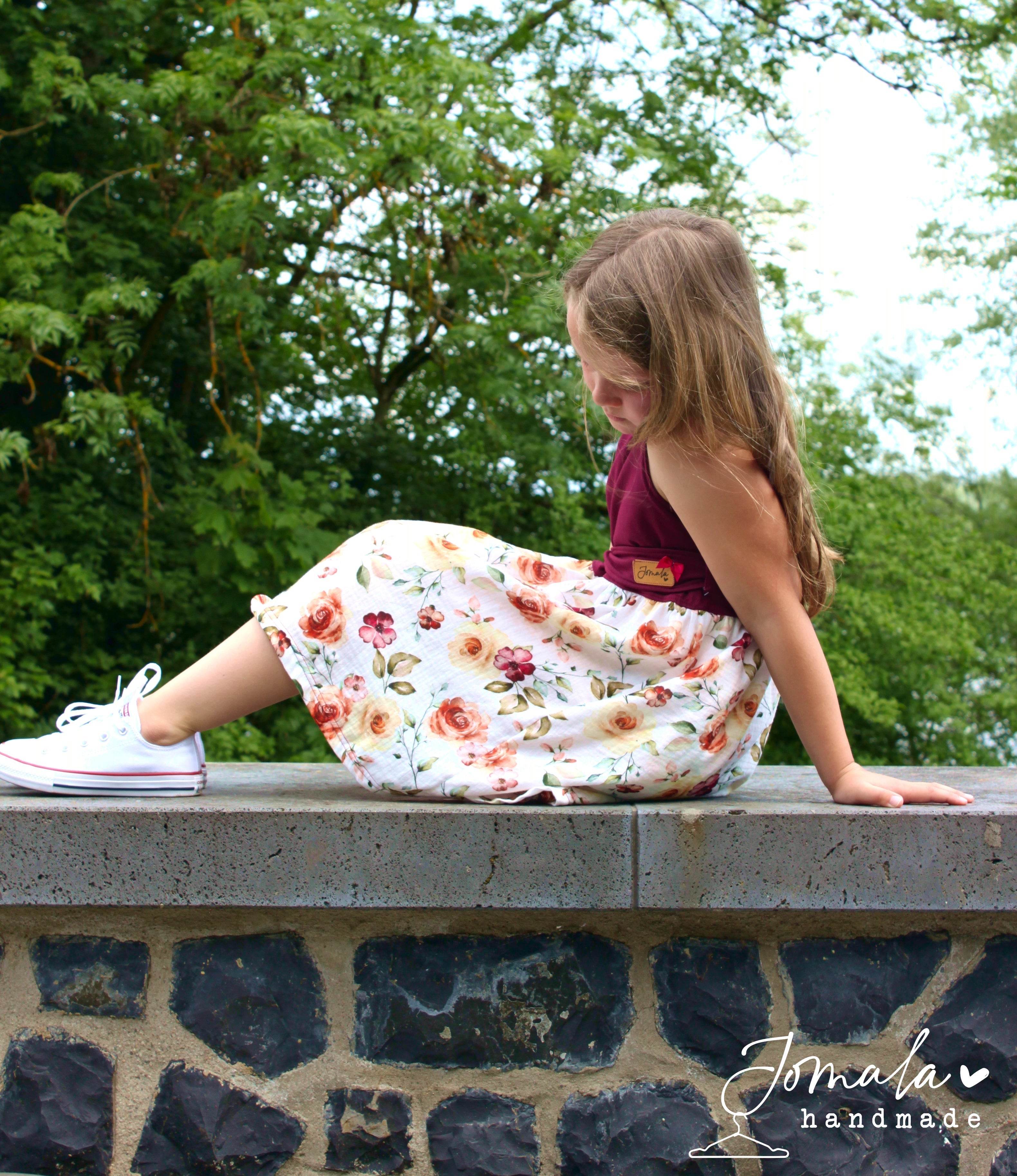 Schnittmuster Kleid Elisa Sommerkleid Stufenkleid Gr. 86-140 - Sewando