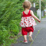 Schnittmuster Kleid Elisa Sommerkleid Stufenkleid Gr. 86-140 - Sewando