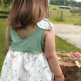 Schnittmuster Kleid Elisa Sommerkleid Stufenkleid Gr. 86-140 - Sewando