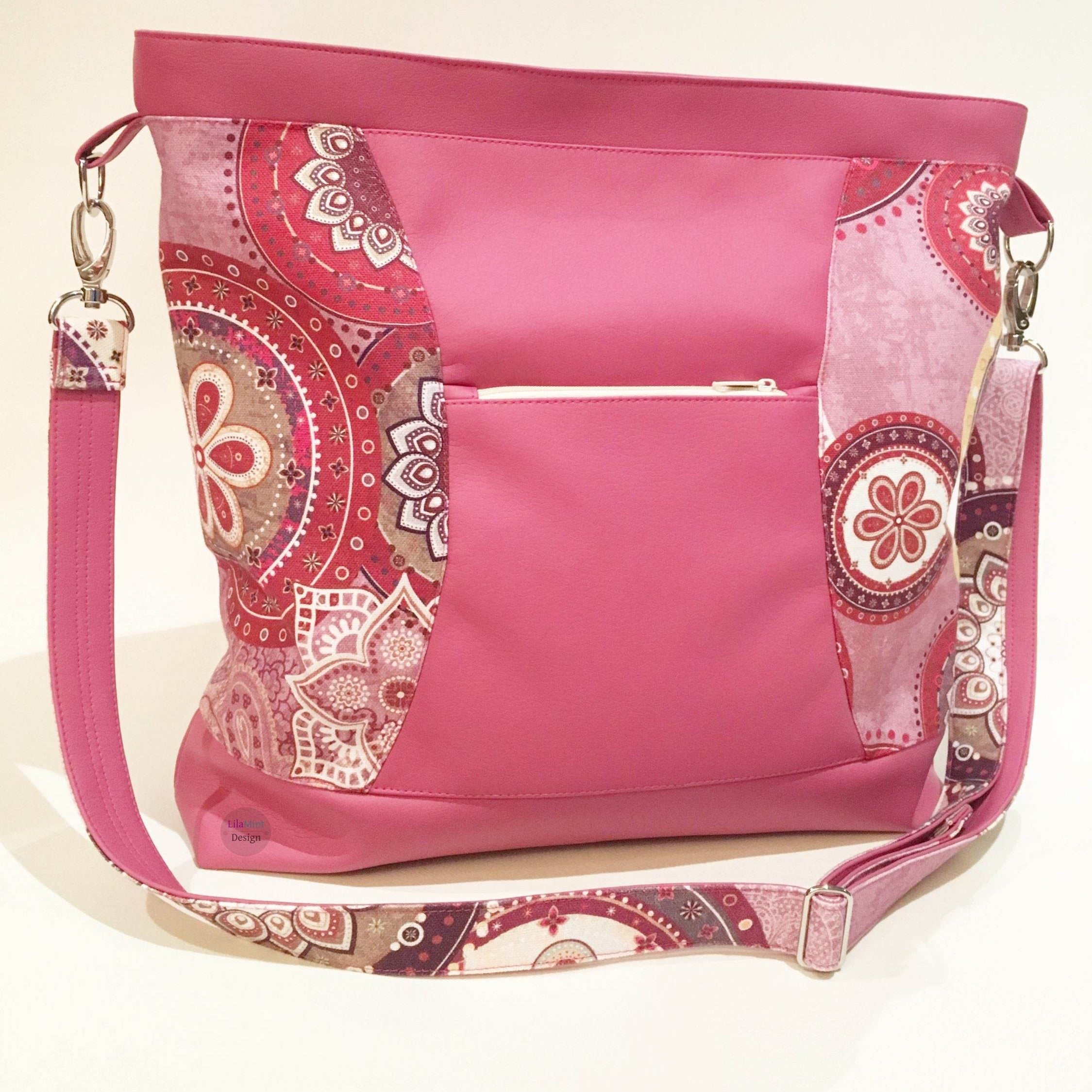 eBook Schultertasche PENNSYLVANIA2 Nähanleitung Schnittmuster - Sewando